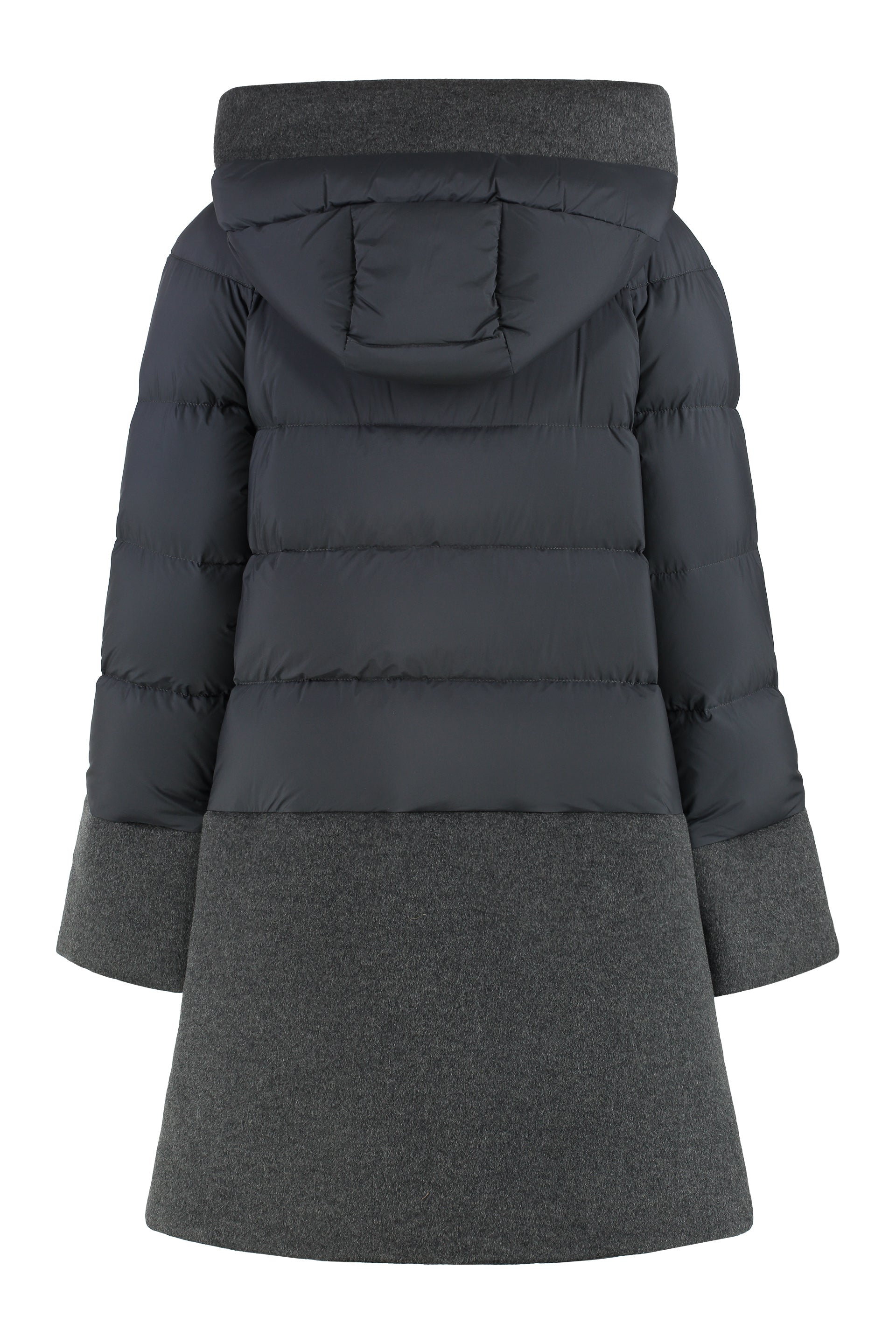 Noreya Long hooded down jacket