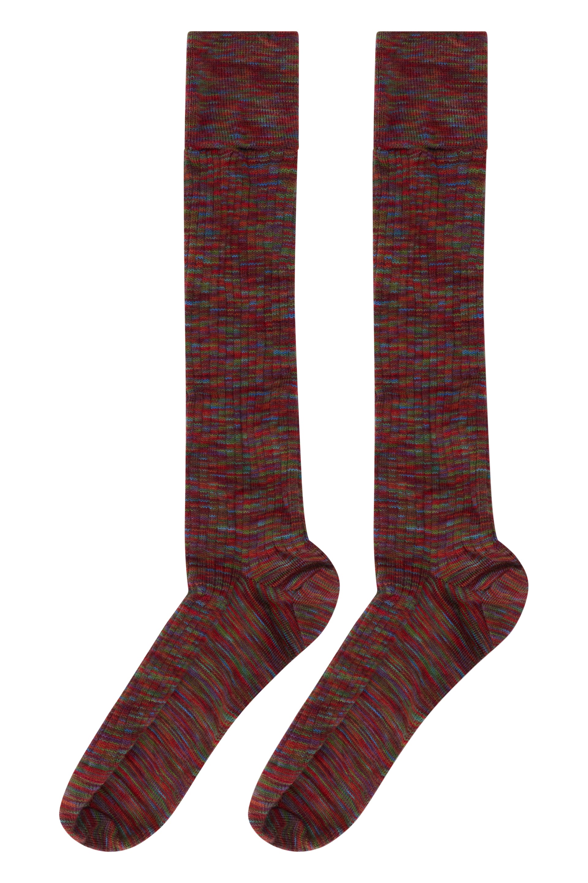 Elegant long socks in various colors, ideal for any occasion.