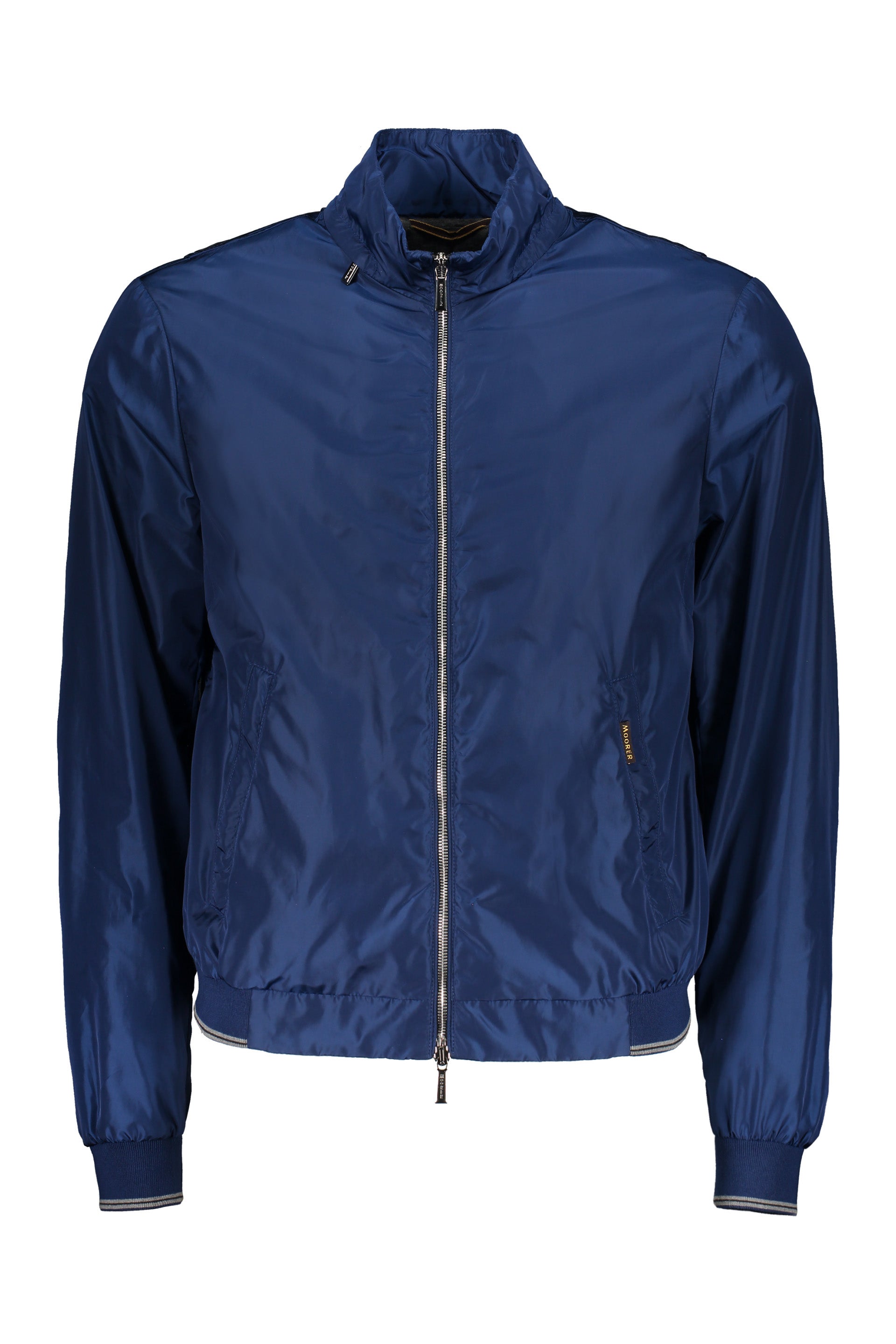 Lightweight dark blue jacket elegant and versatile