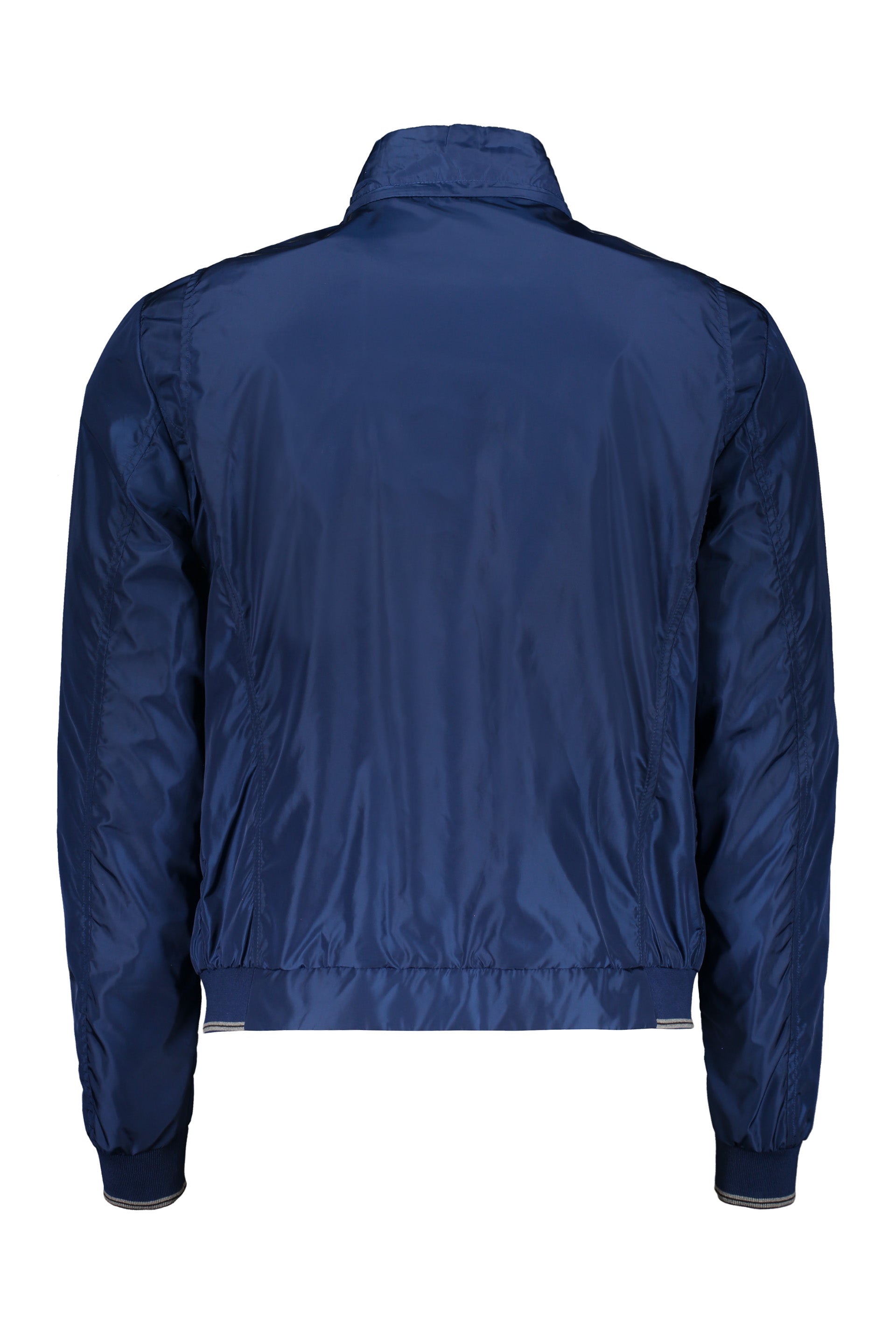 Lightweight dark blue jacket elegant and versatile