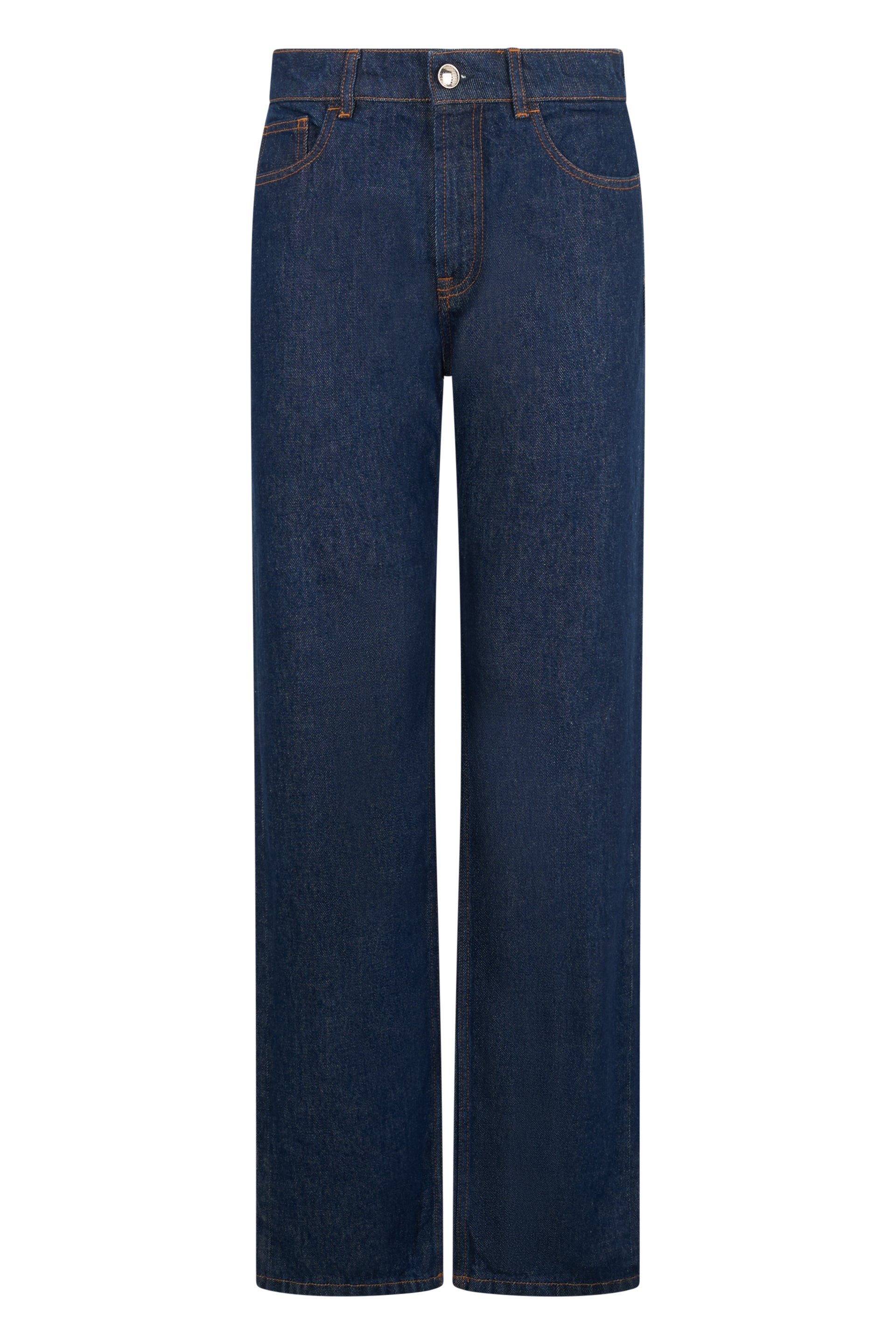 Dark blue denim pants
