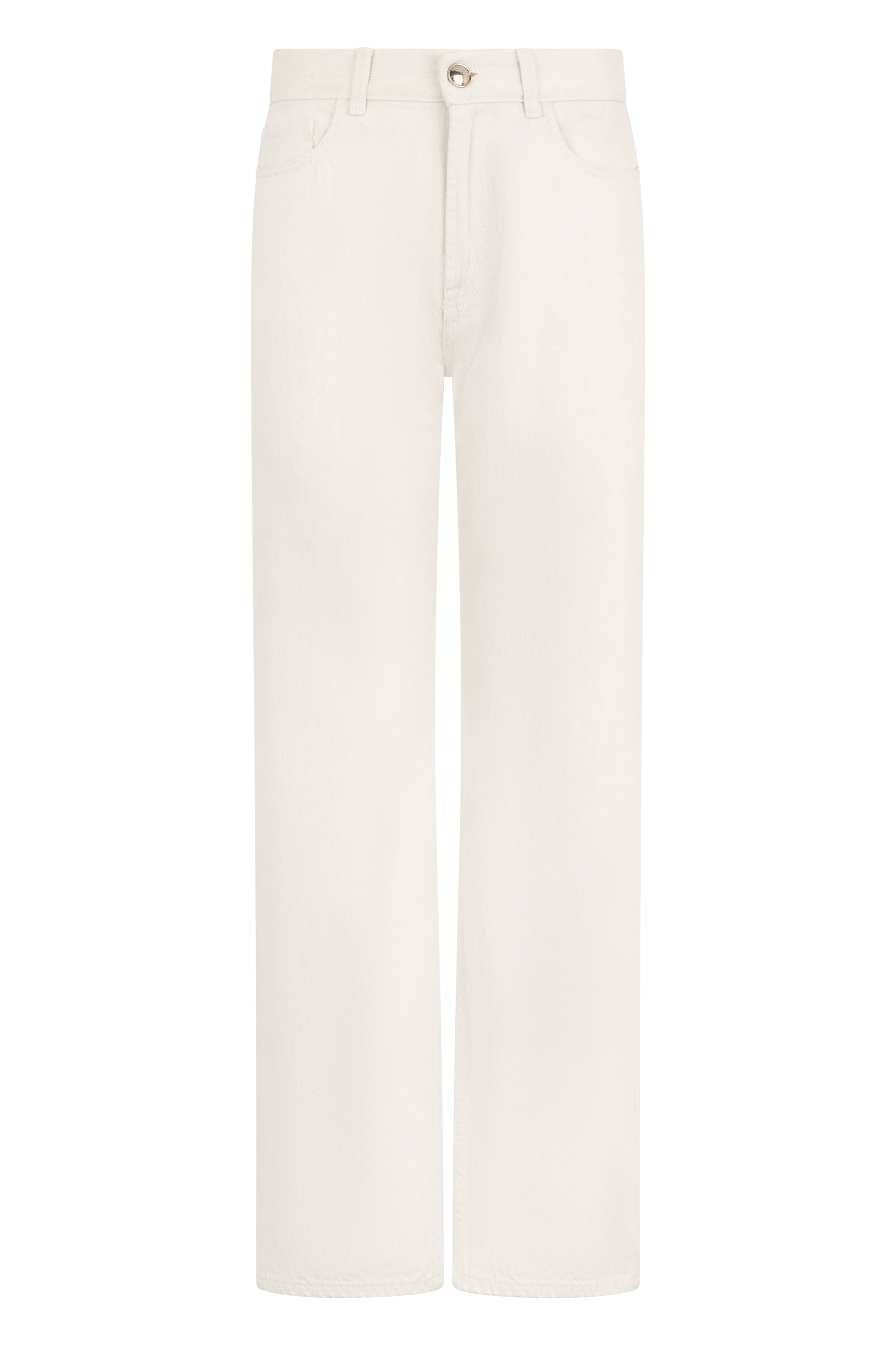 White lightweight pants, comfortable and versatile