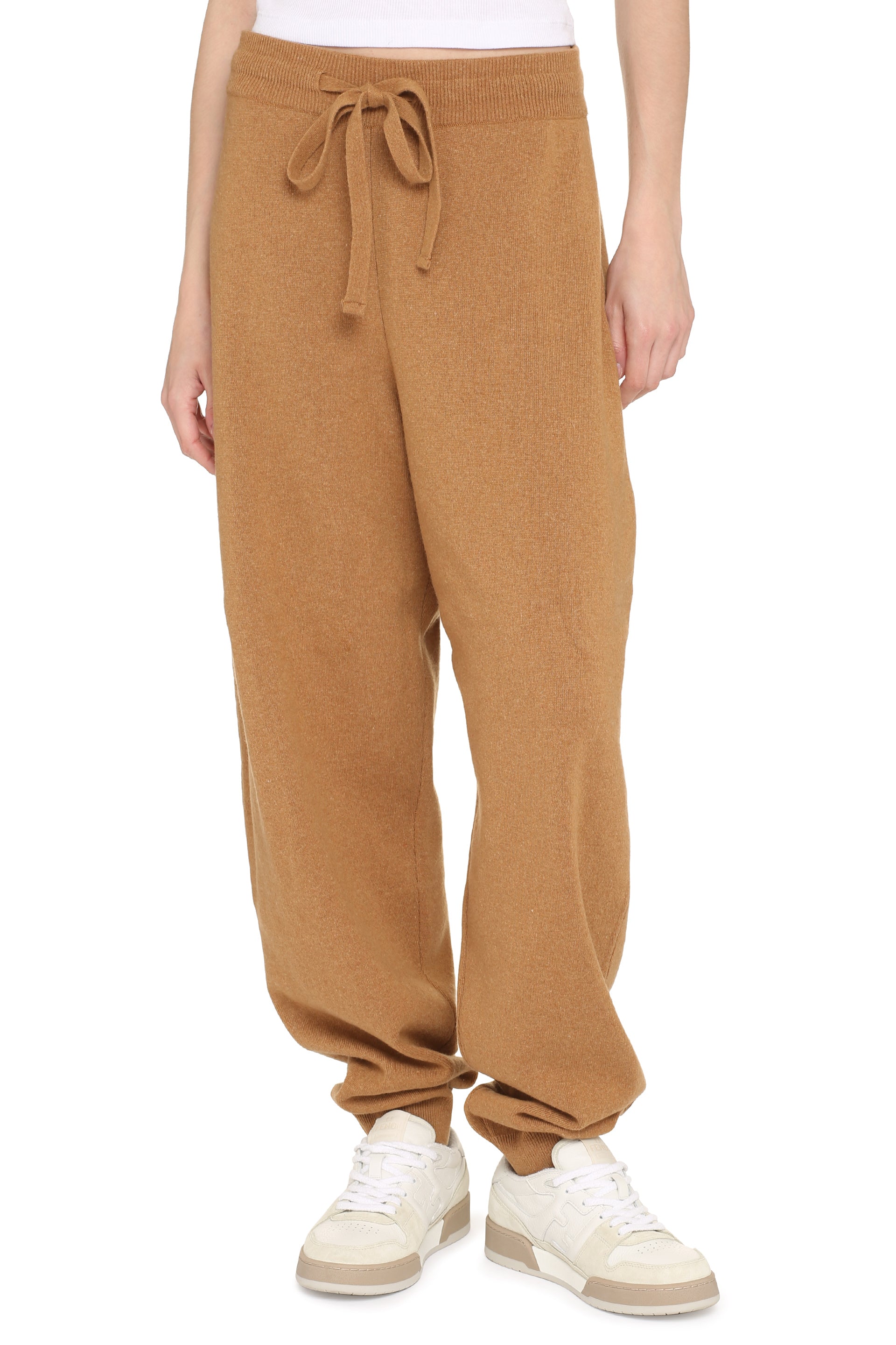 Ylia knitted track-pants