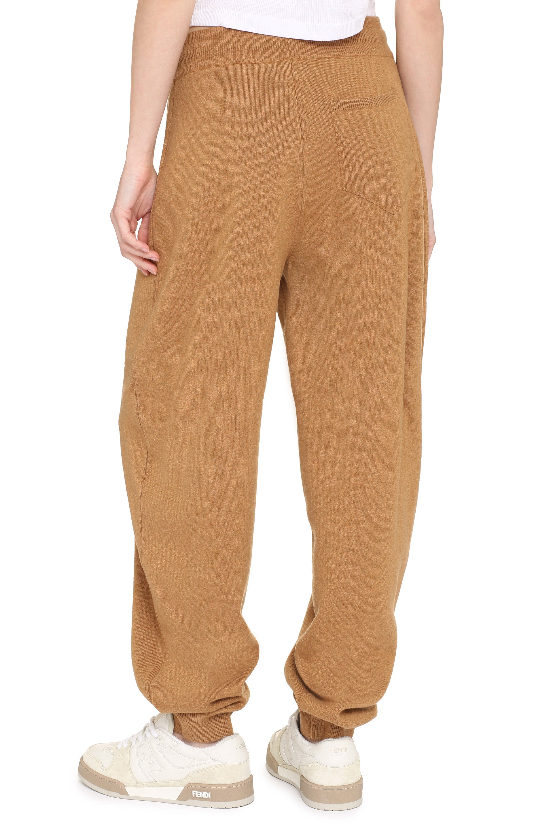 Ylia knitted track-pants