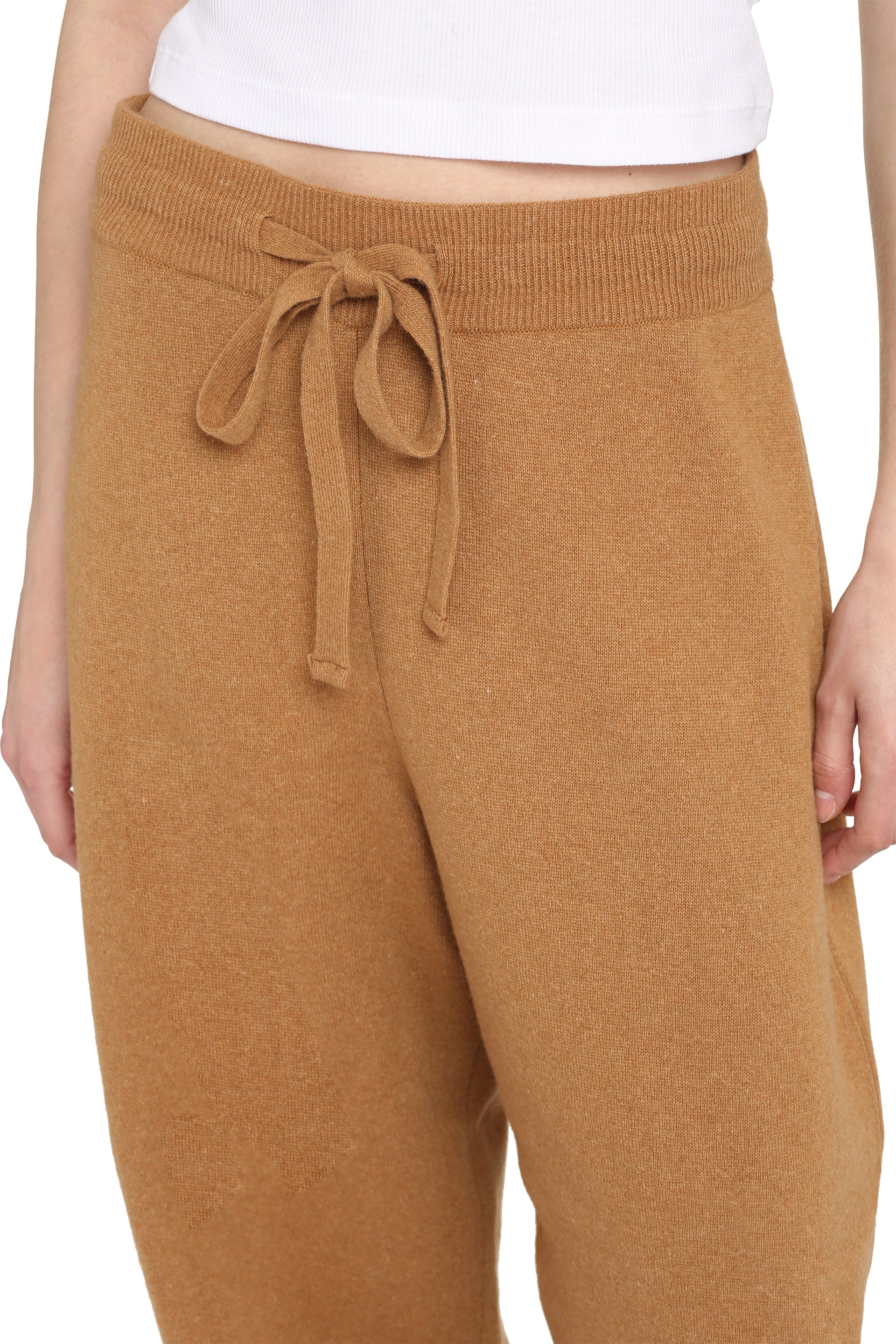 Ylia knitted track-pants