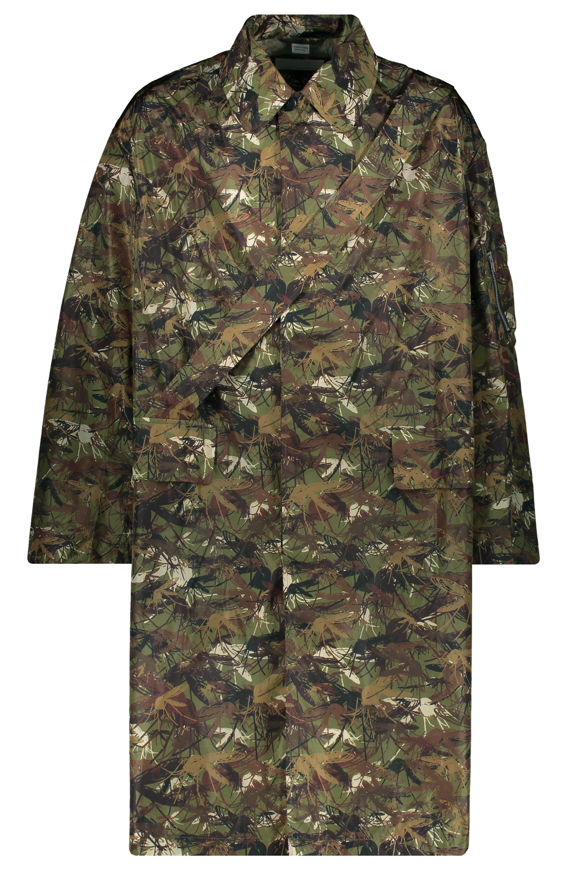 Nylon trench coat