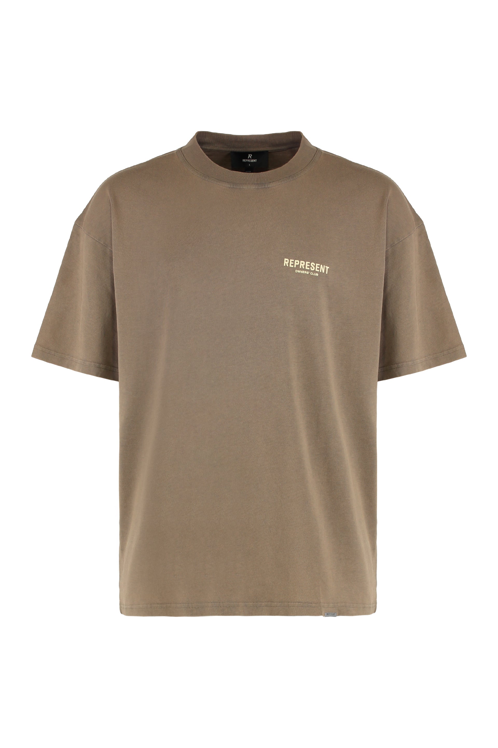 Crew neck T-shirt in cotton