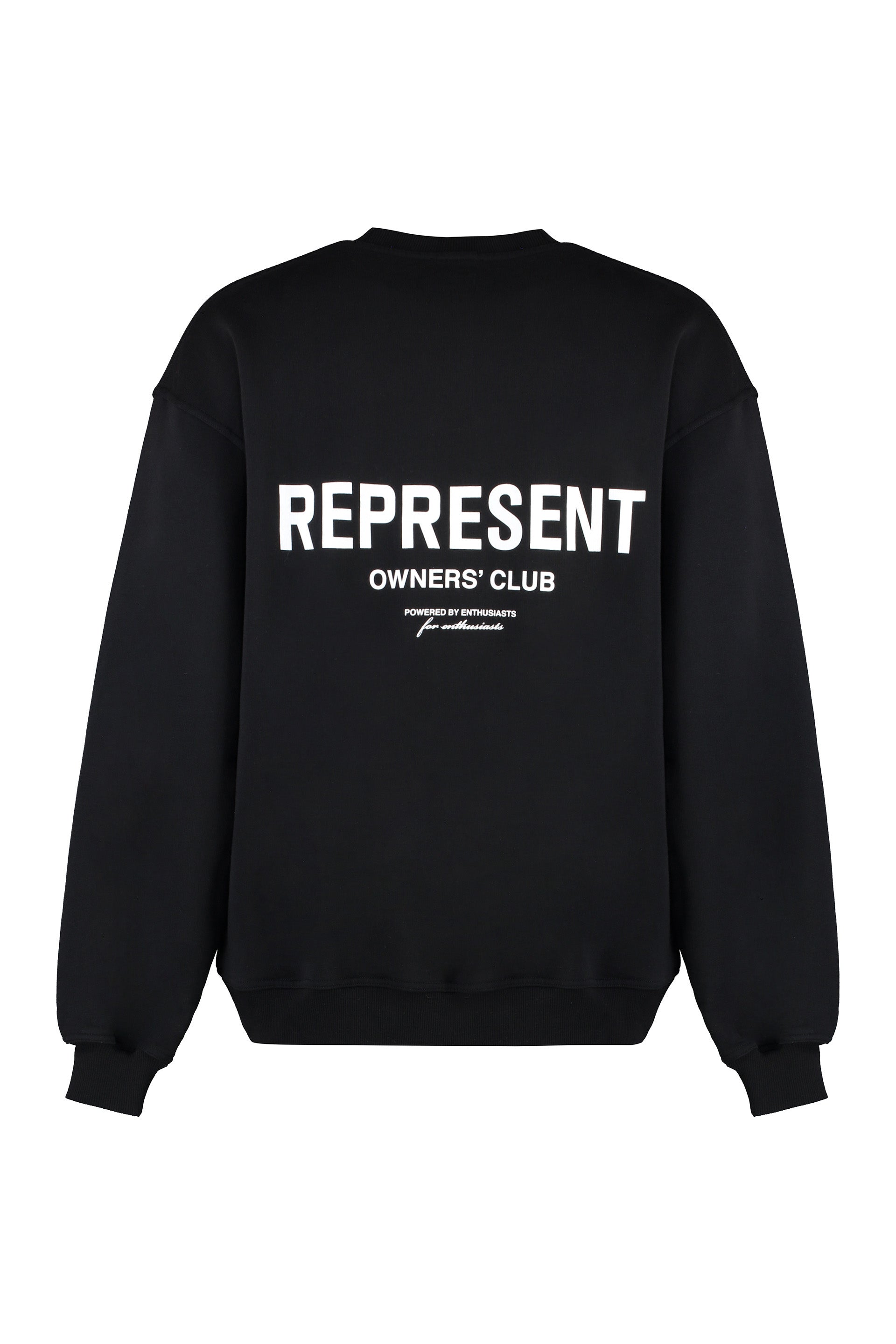 Cotton crew-neck sweatshirt