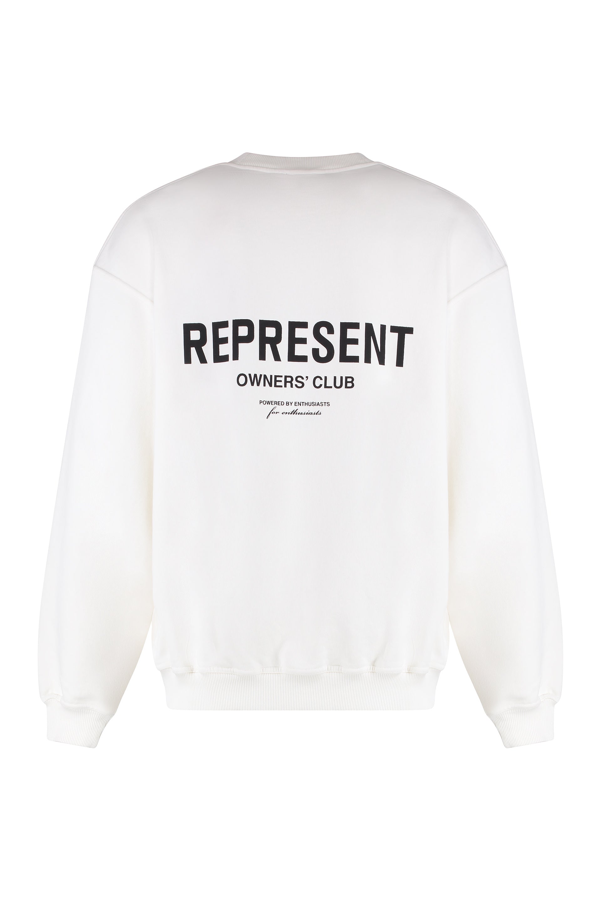 Cotton crew-neck sweatshirt