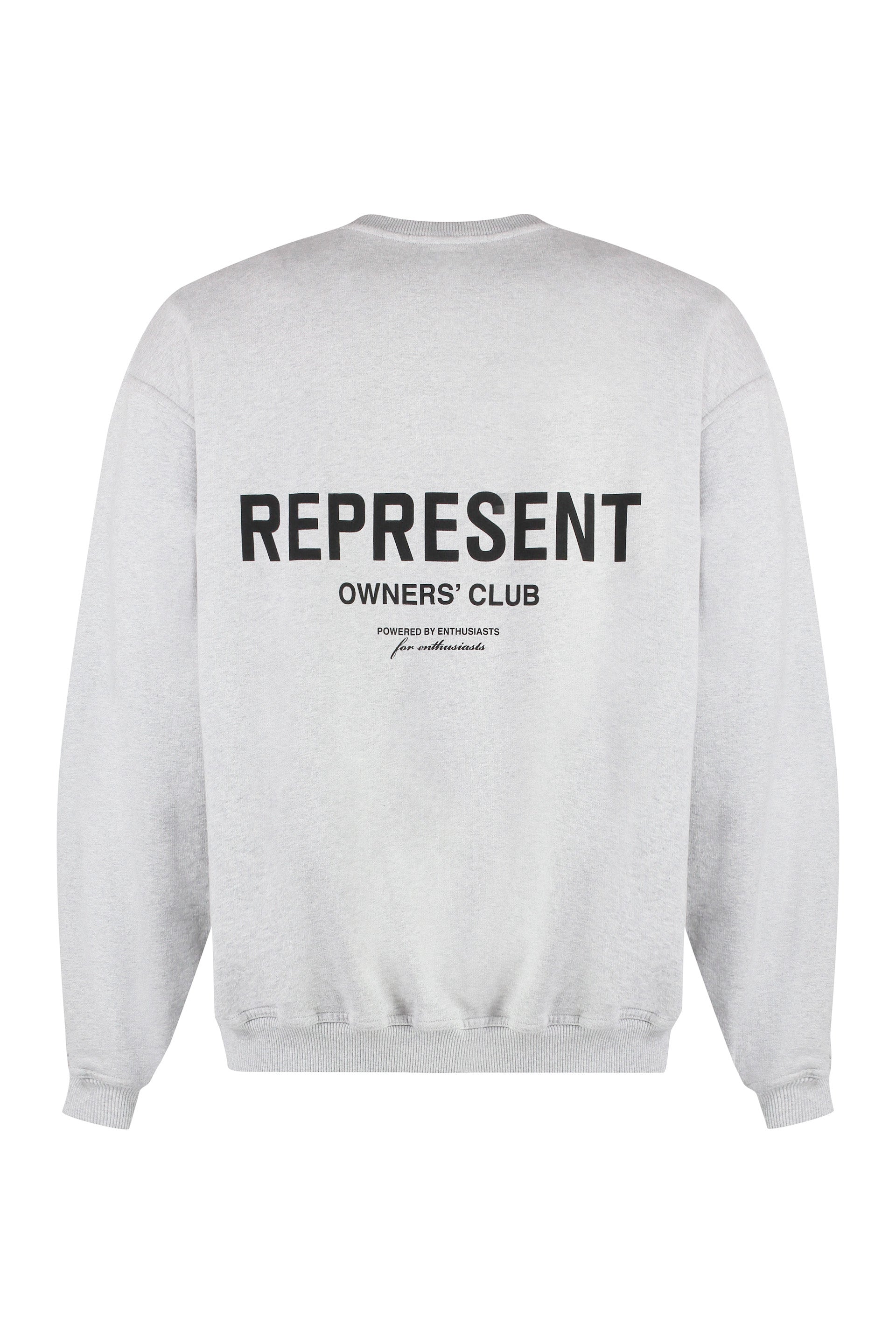 Cotton crew-neck sweatshirt