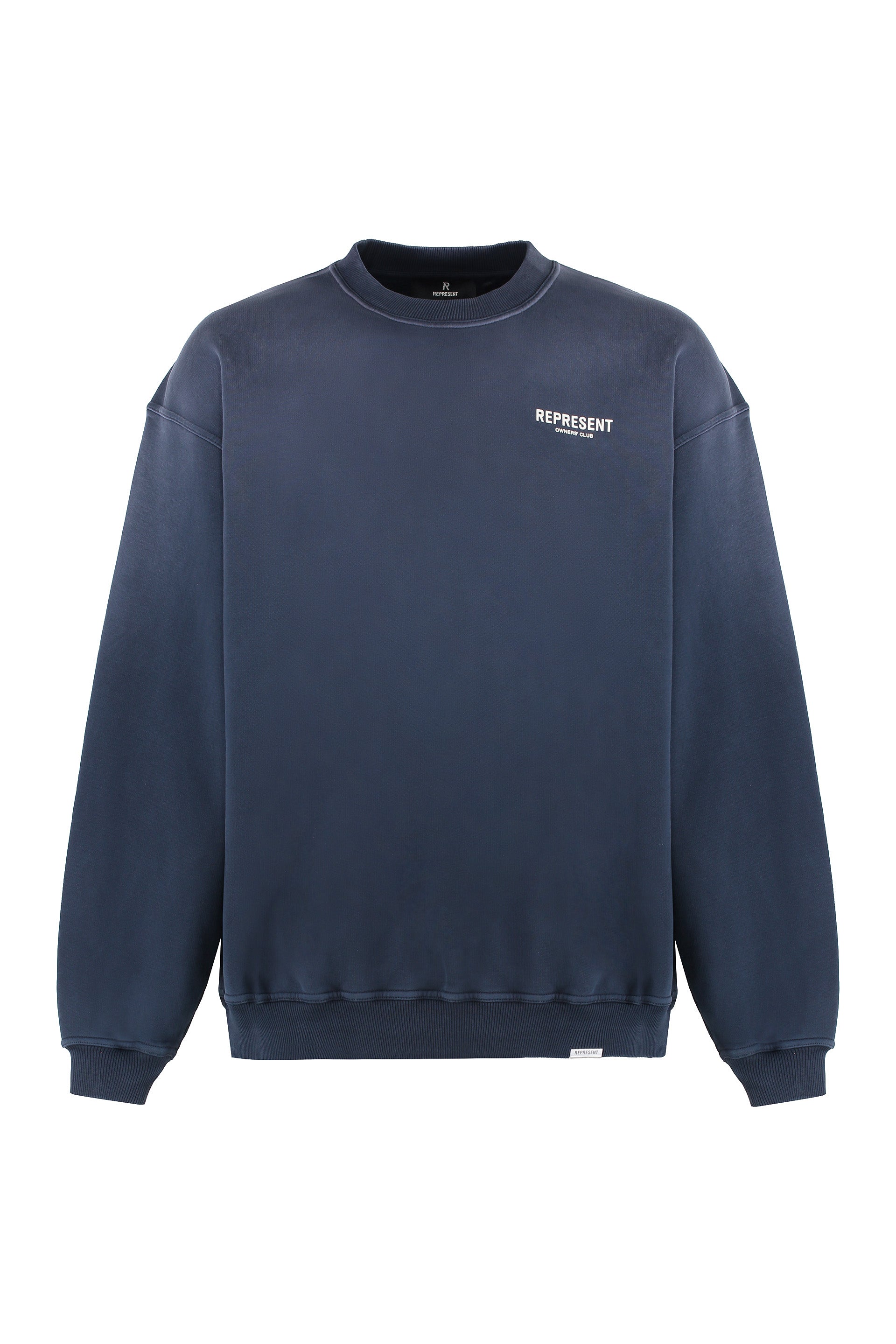 Cotton crew-neck sweatshirt