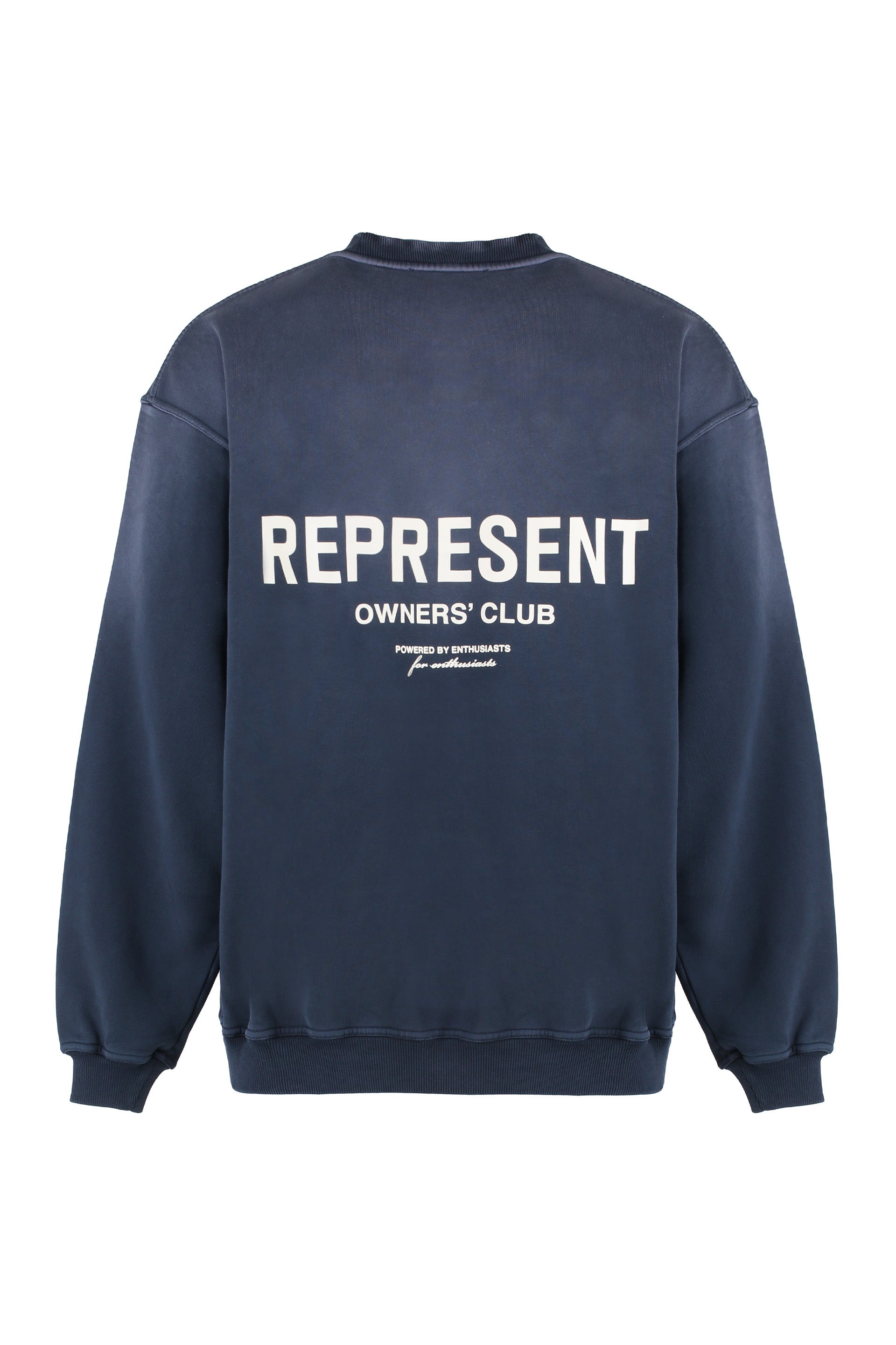 Cotton crew-neck sweatshirt