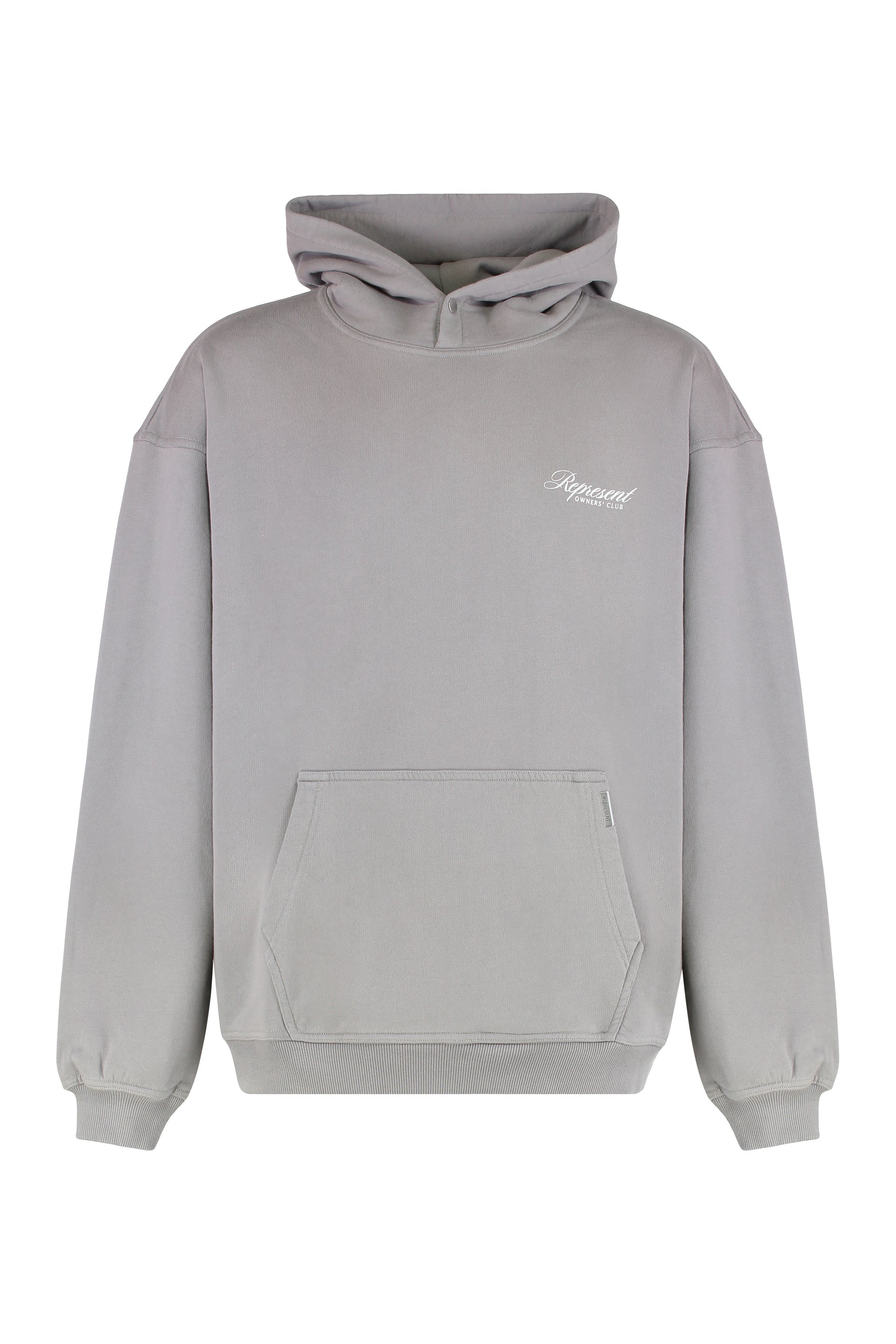 Hooded sweatshirt in cotton