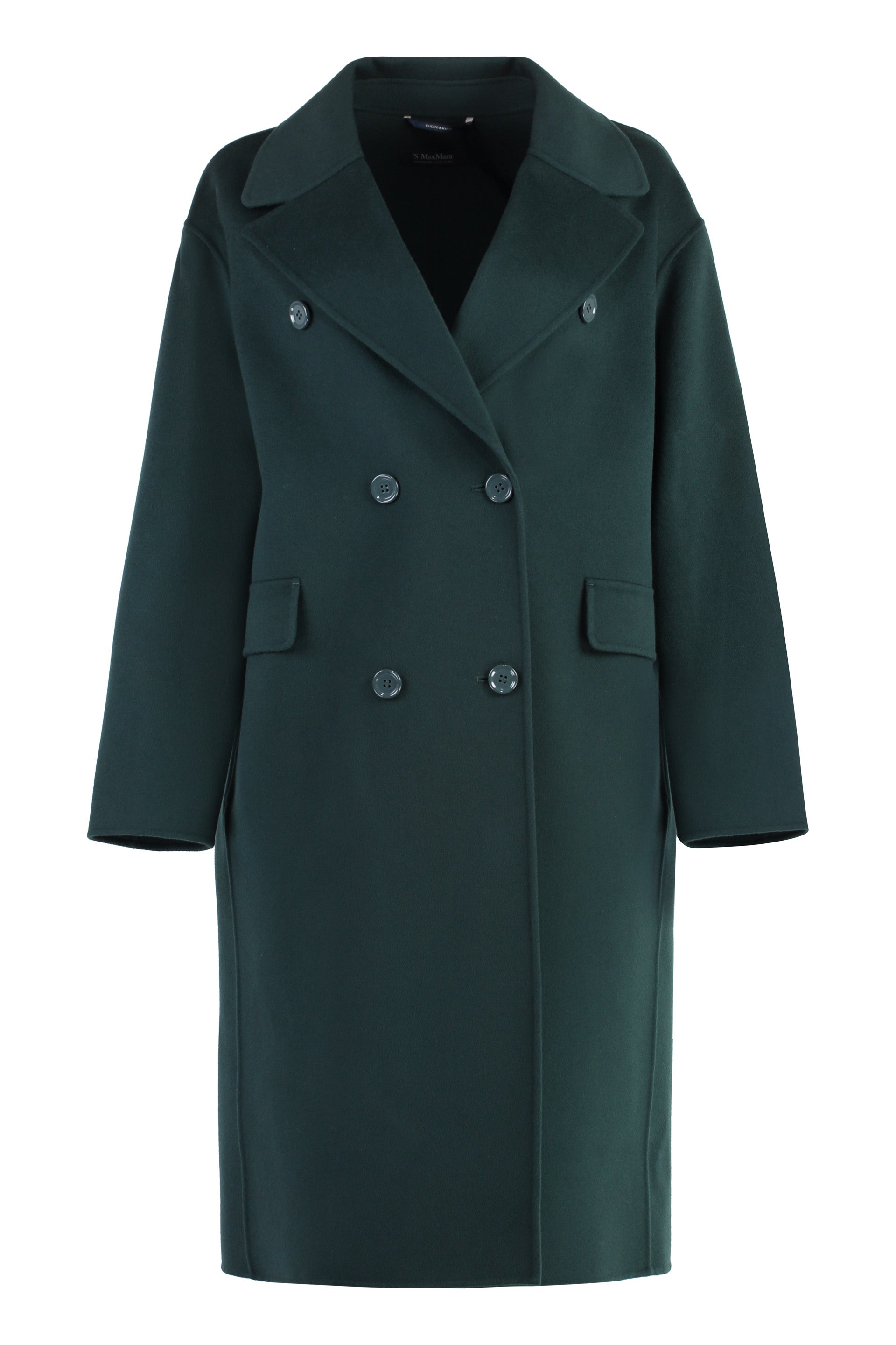 Oliver Double-breasted virgin wool  coat