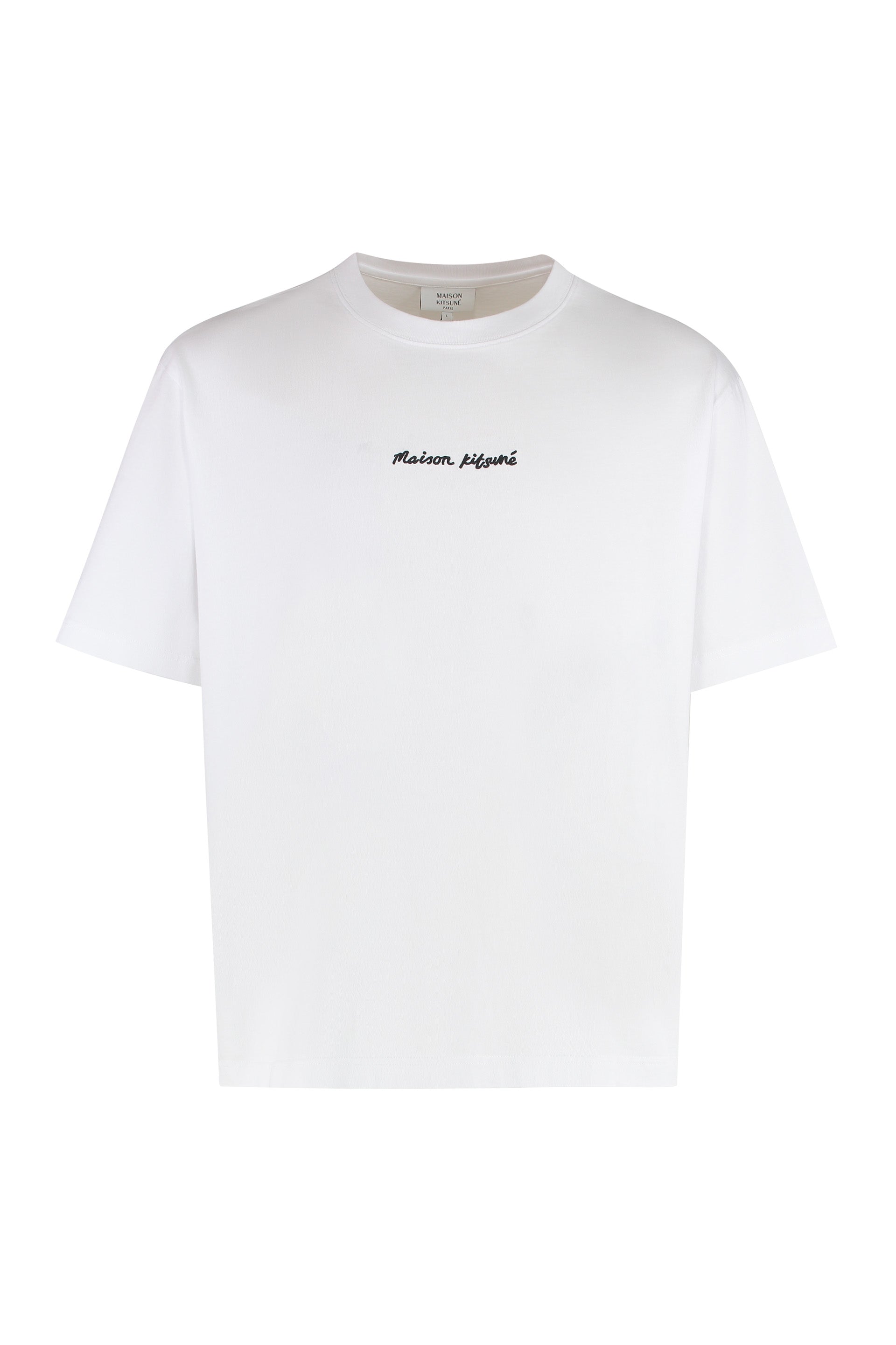 Cotton crew-neck T-shirt