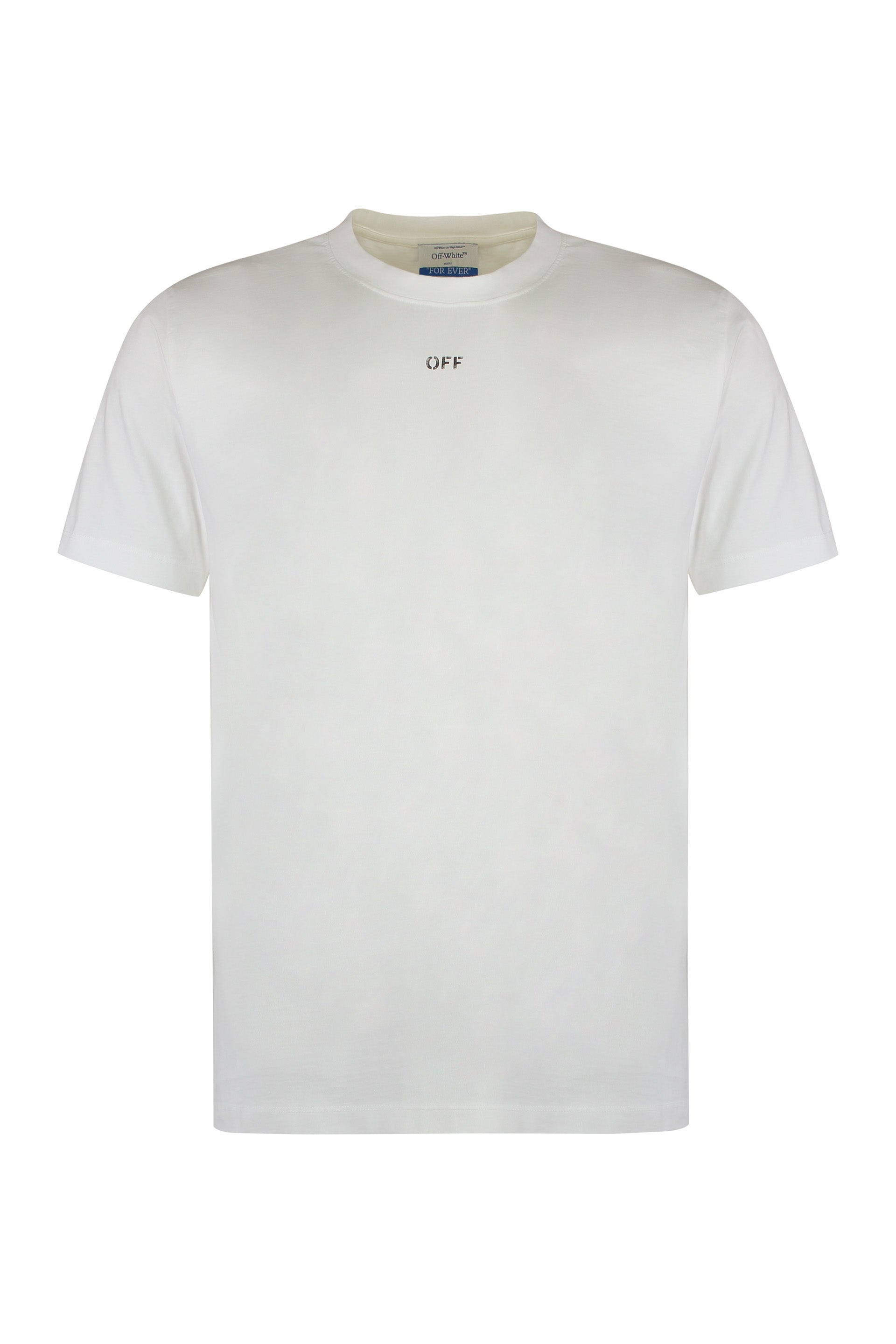 Cotton crew-neck T-shirt