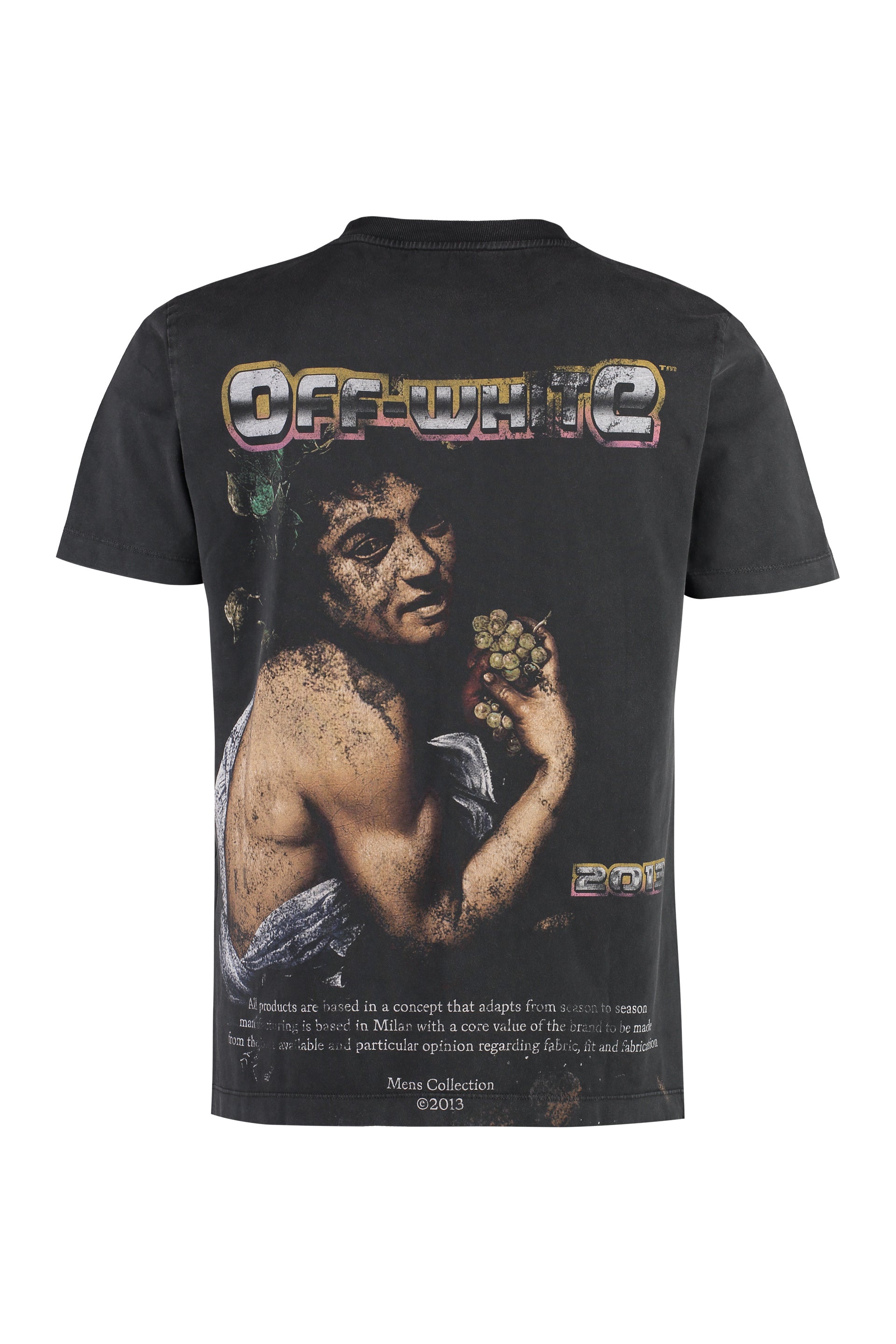 Printed cotton T-shirt
