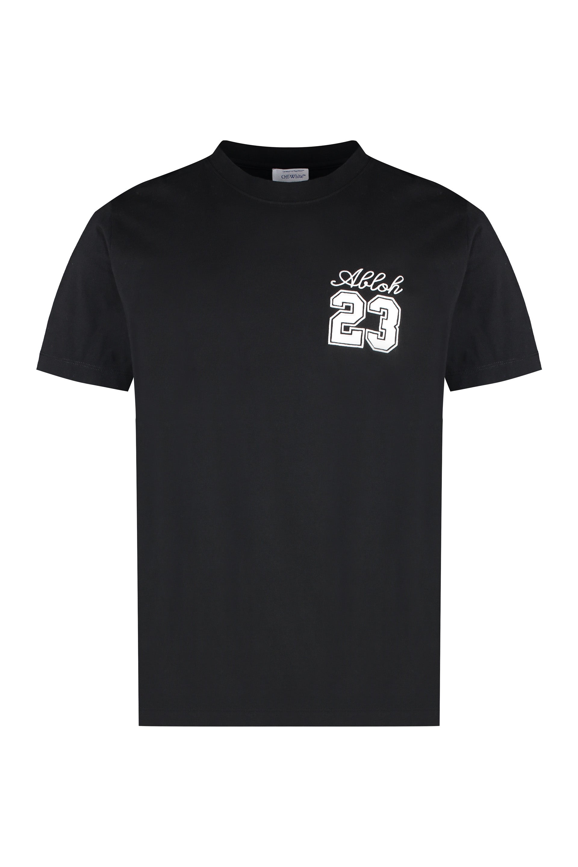 Cotton crew-neck T-shirt