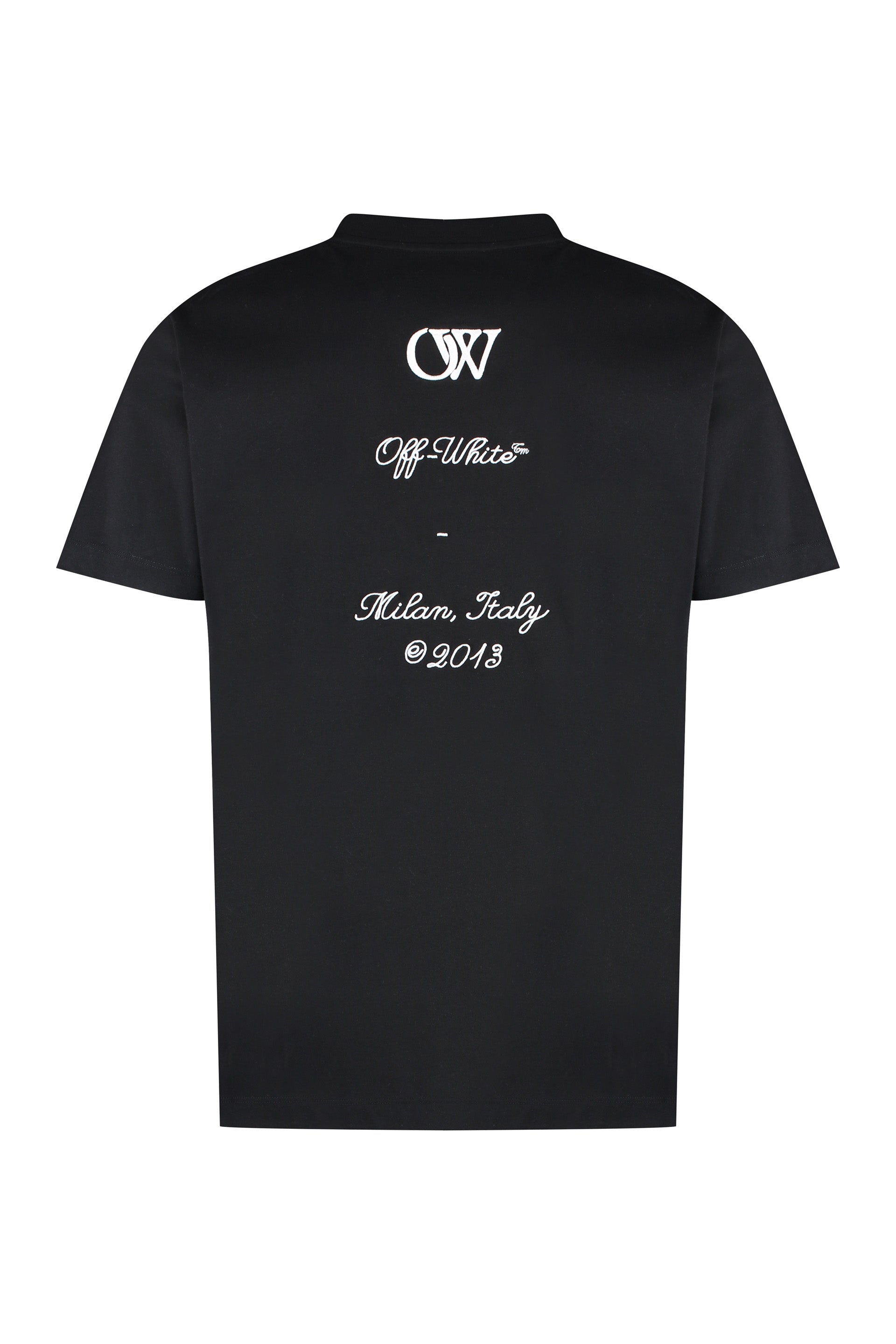 Cotton crew-neck T-shirt