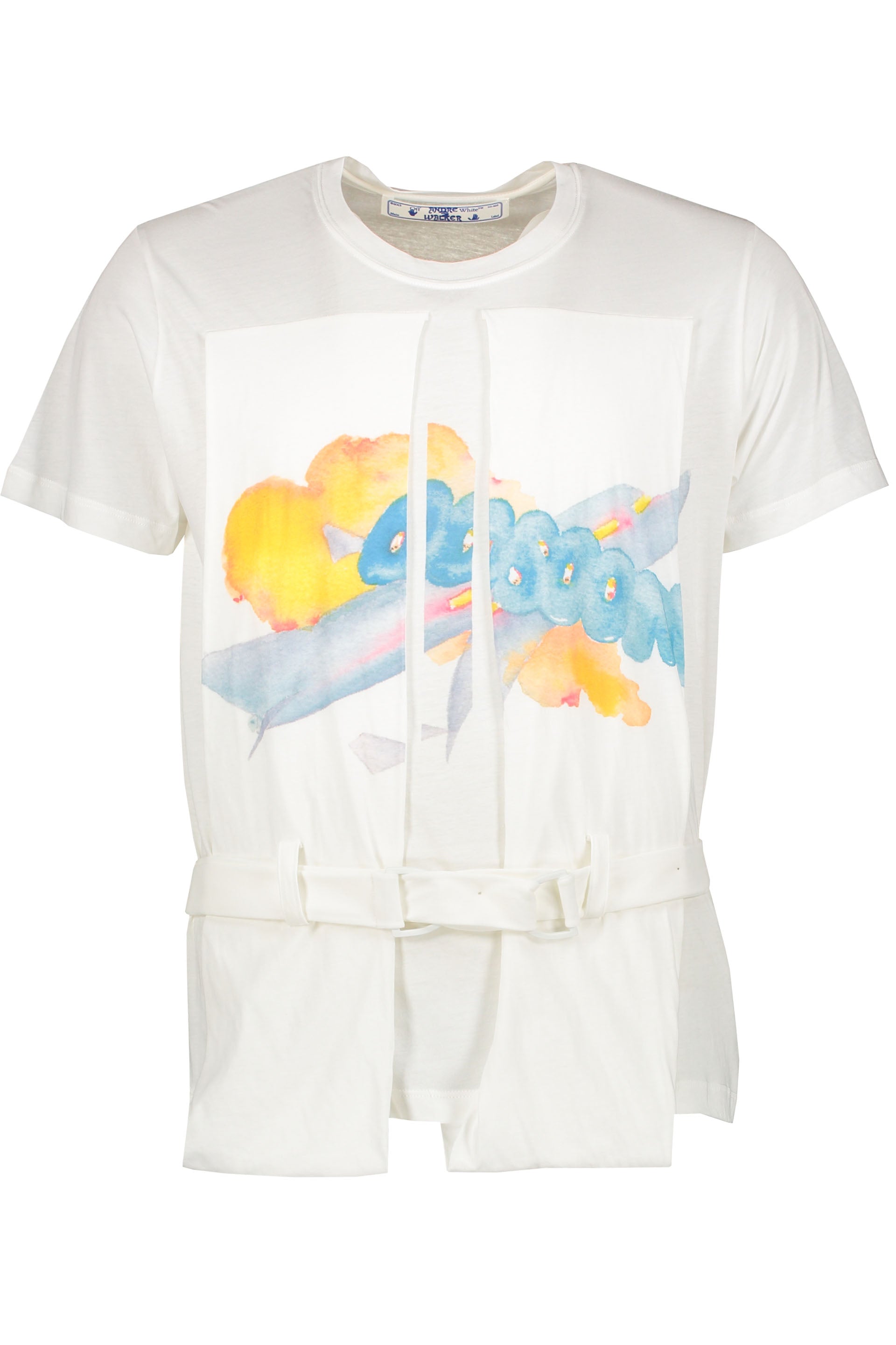 Printed cotton T-shirt