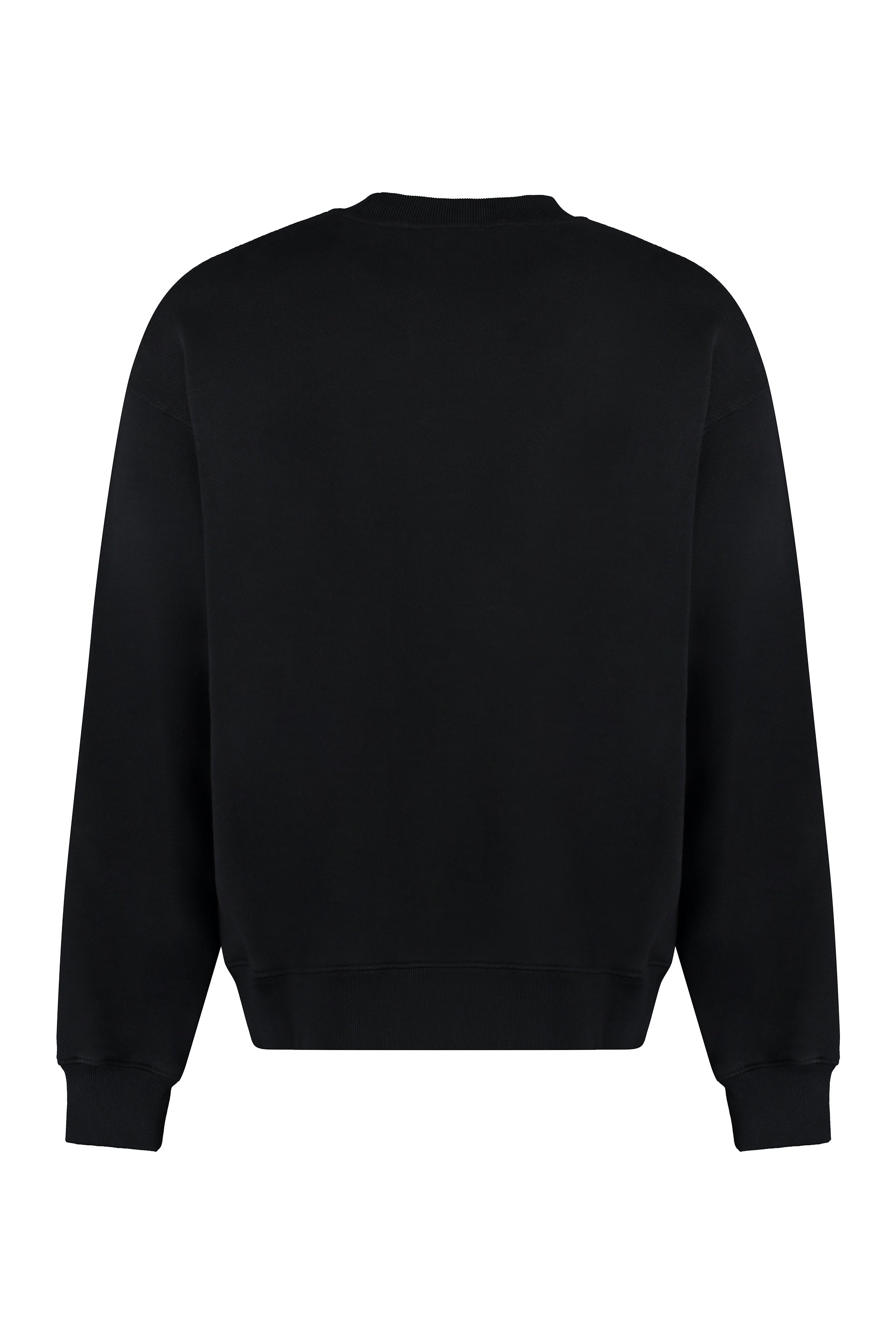 Cotton crew-neck sweatshirt