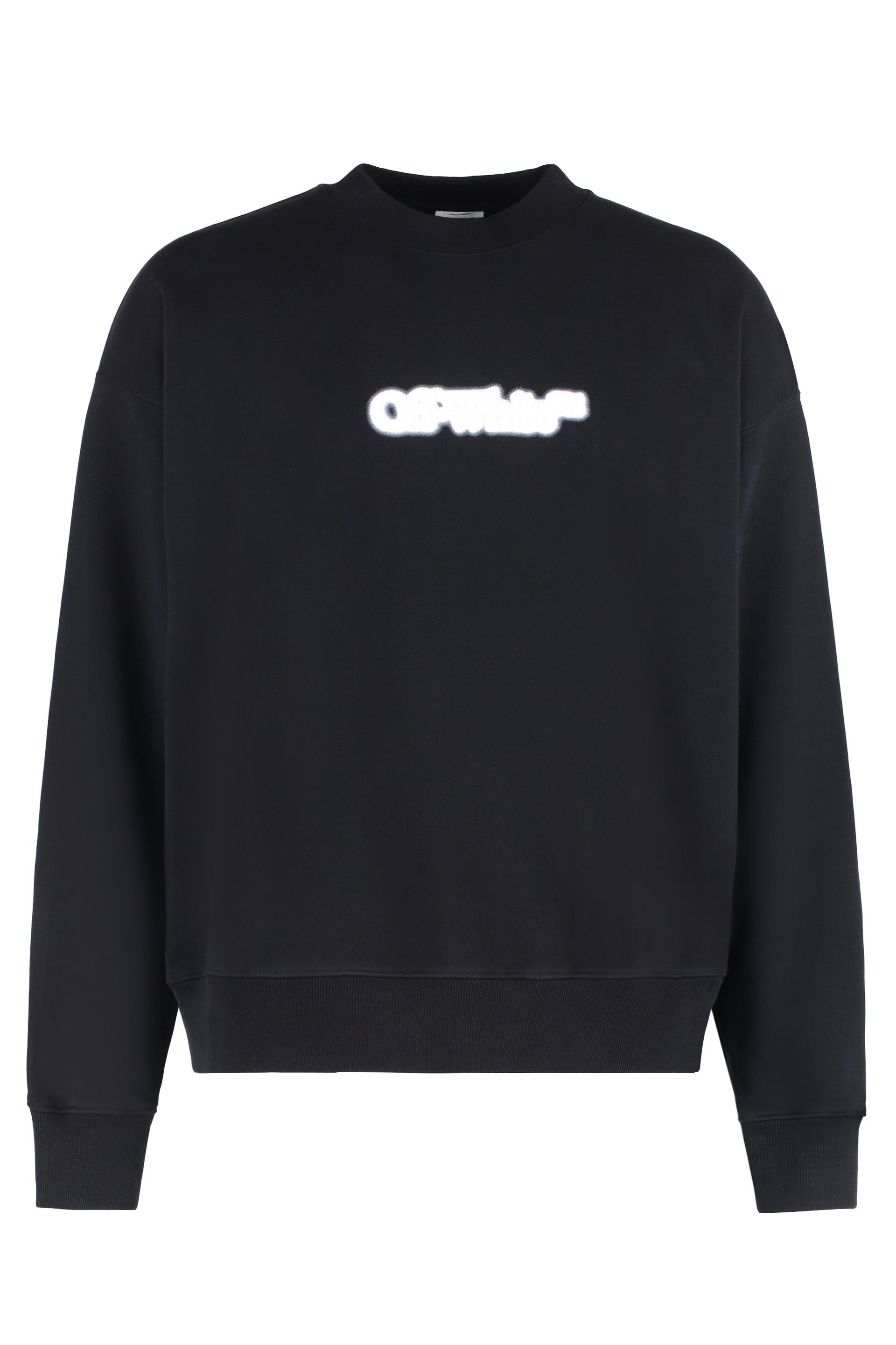 Cotton crew-neck sweatshirt