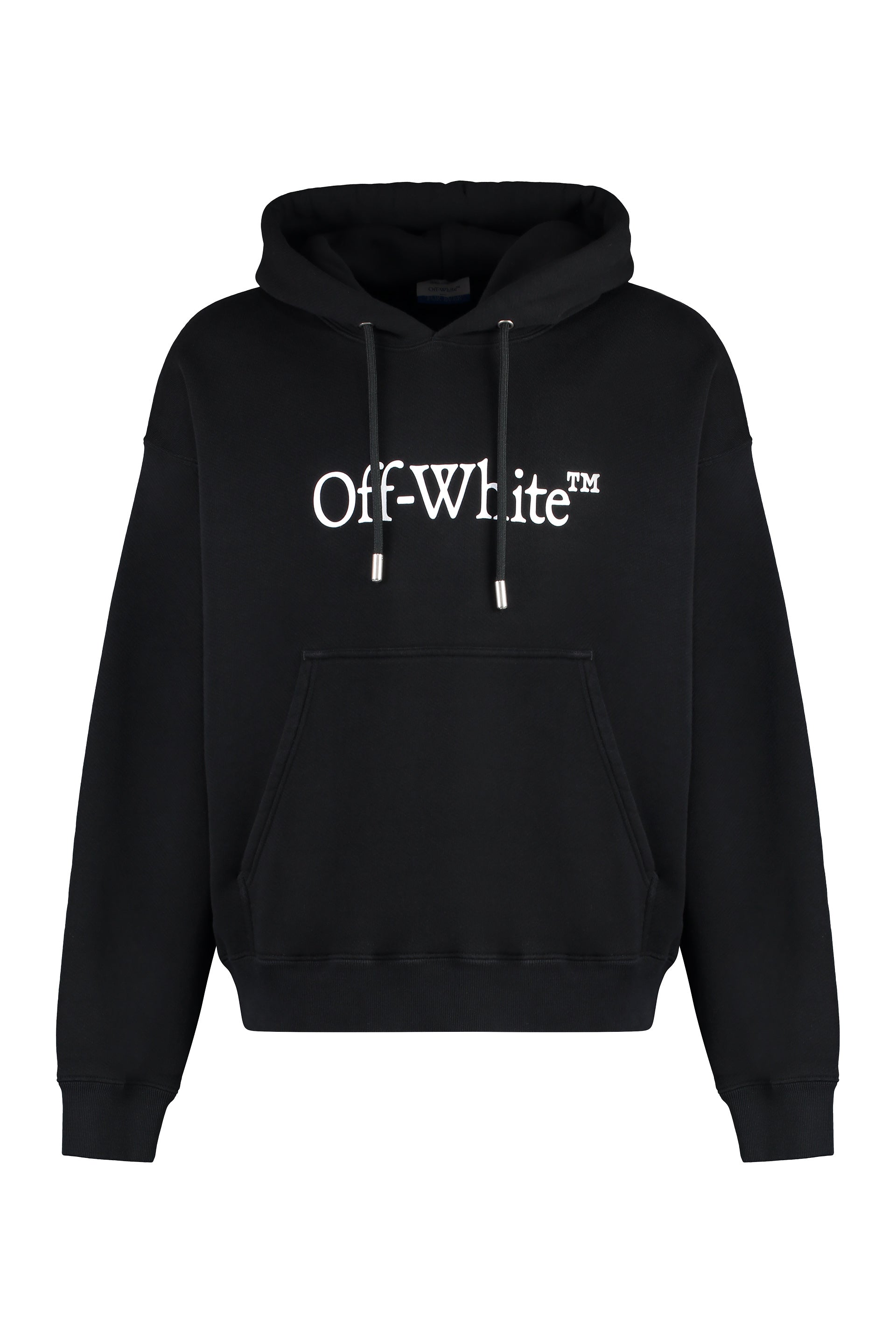 Logo print hoodie