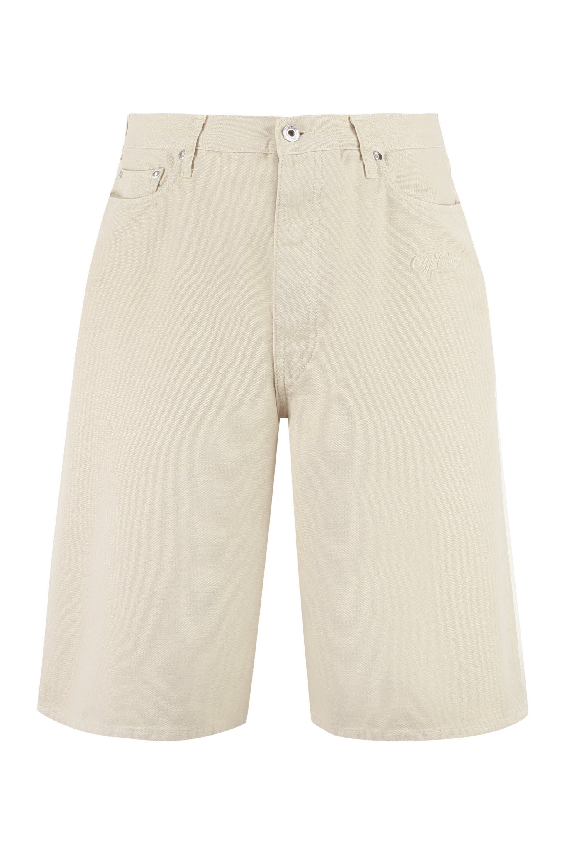 Cotton bermuda shorts