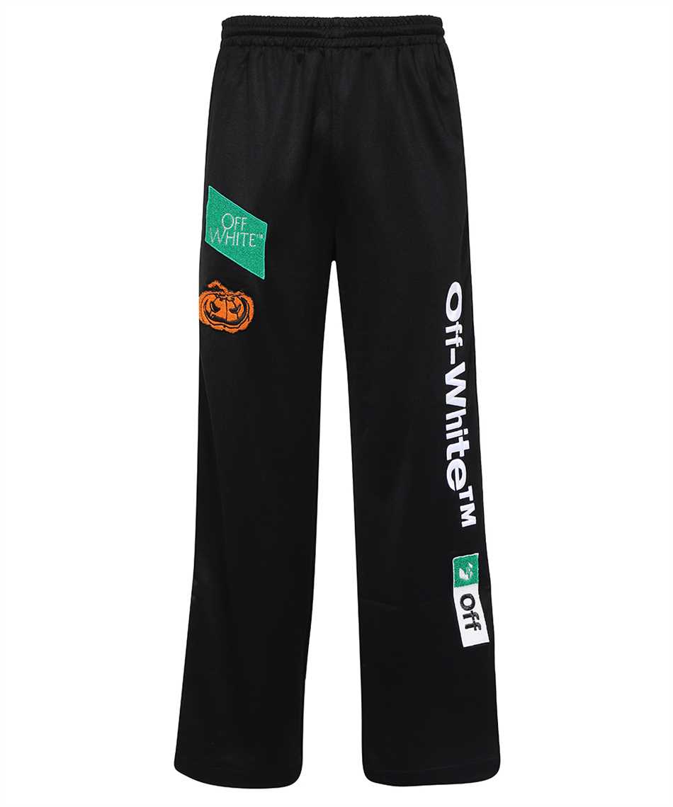 Patch track-pants