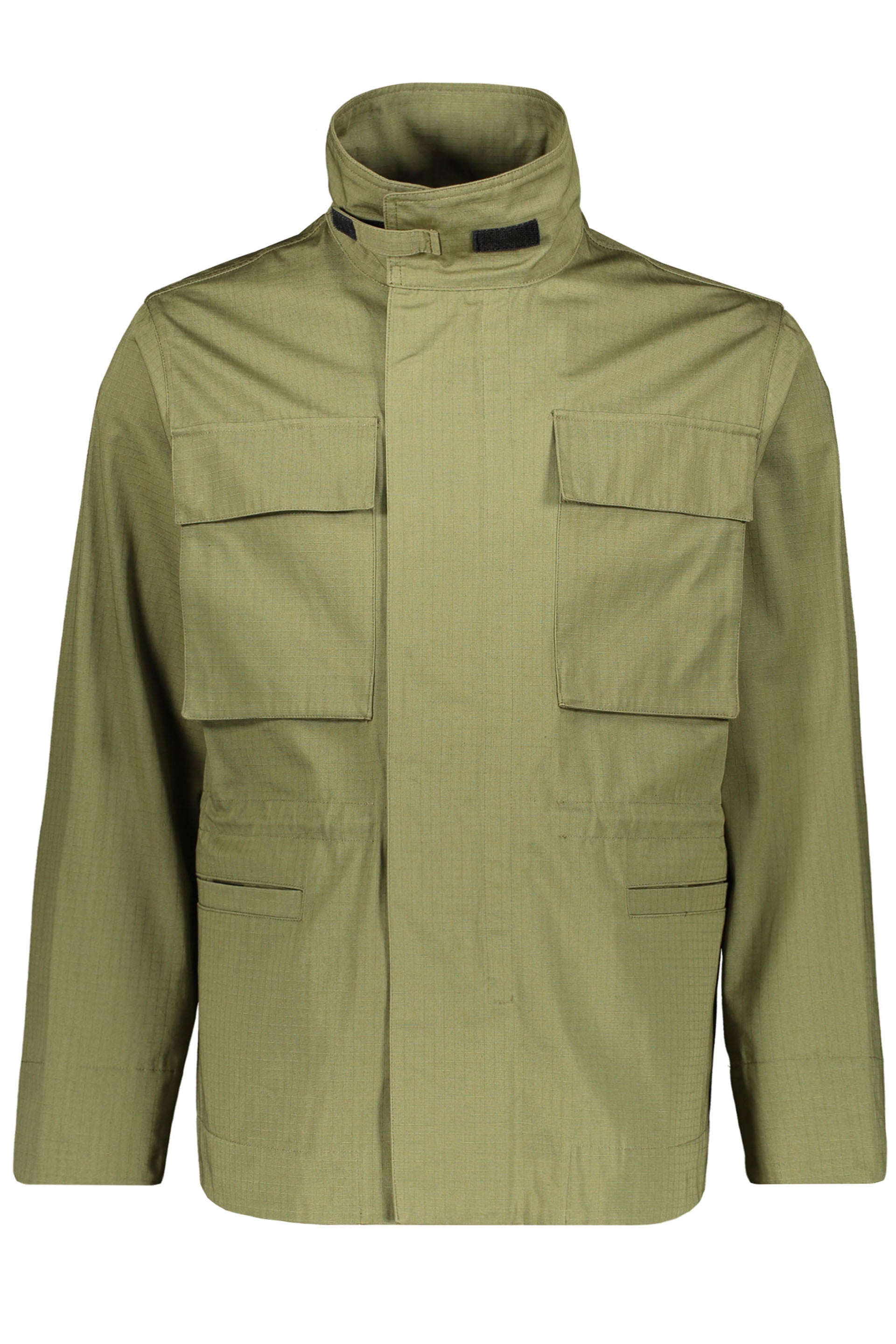 Multi-pocket cotton jacket