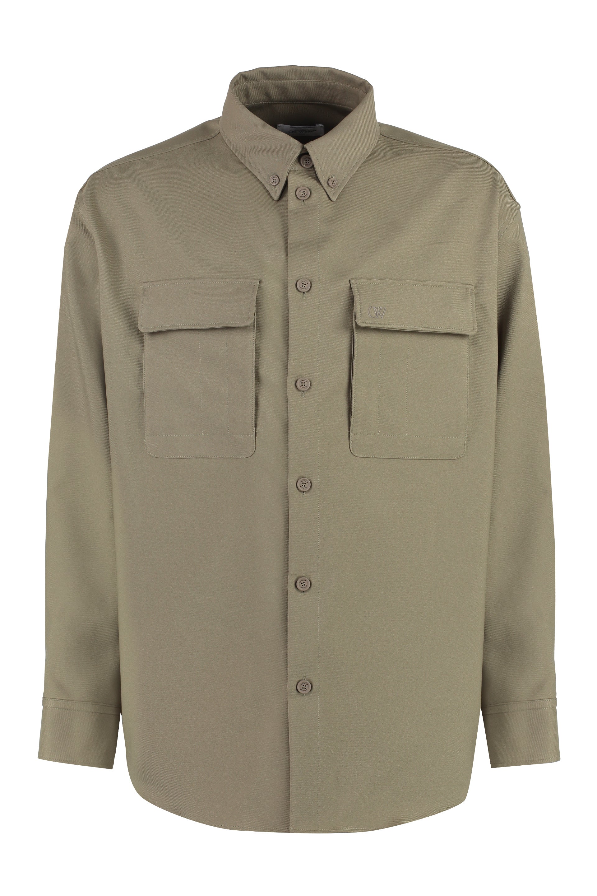 Technical fabric overshirt