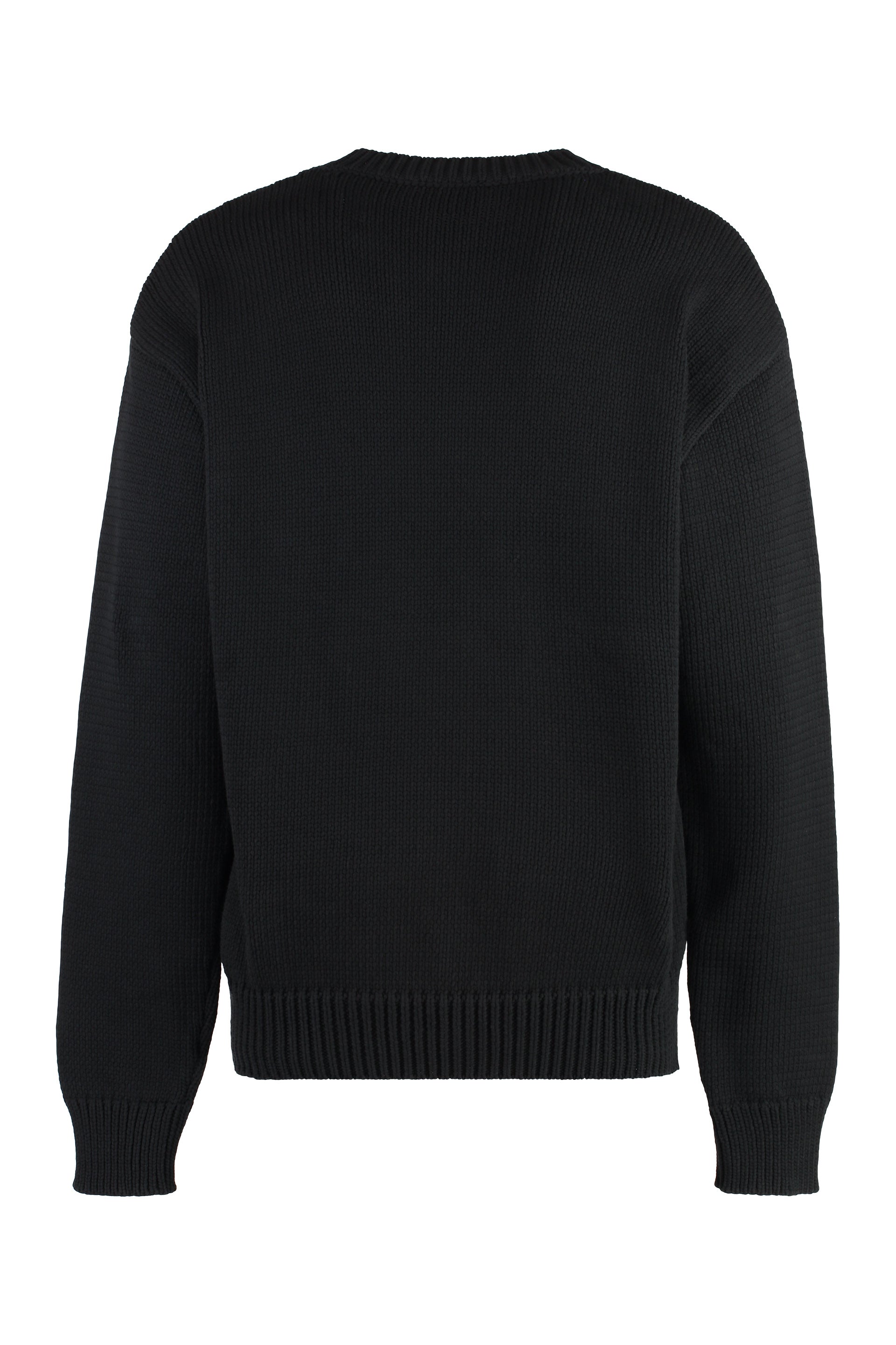 Cotton crew-neck sweater