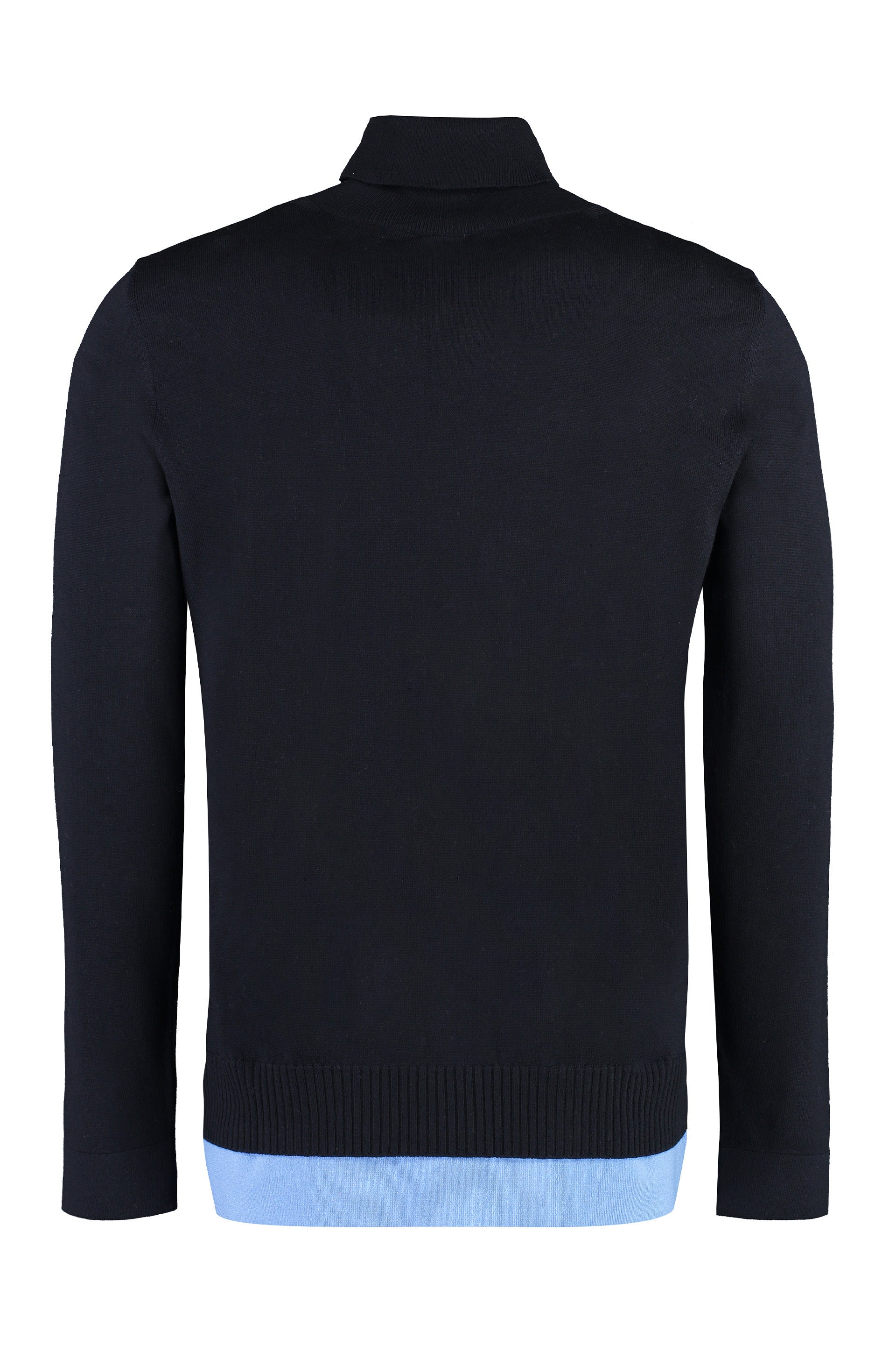 Wool turtleneck sweater