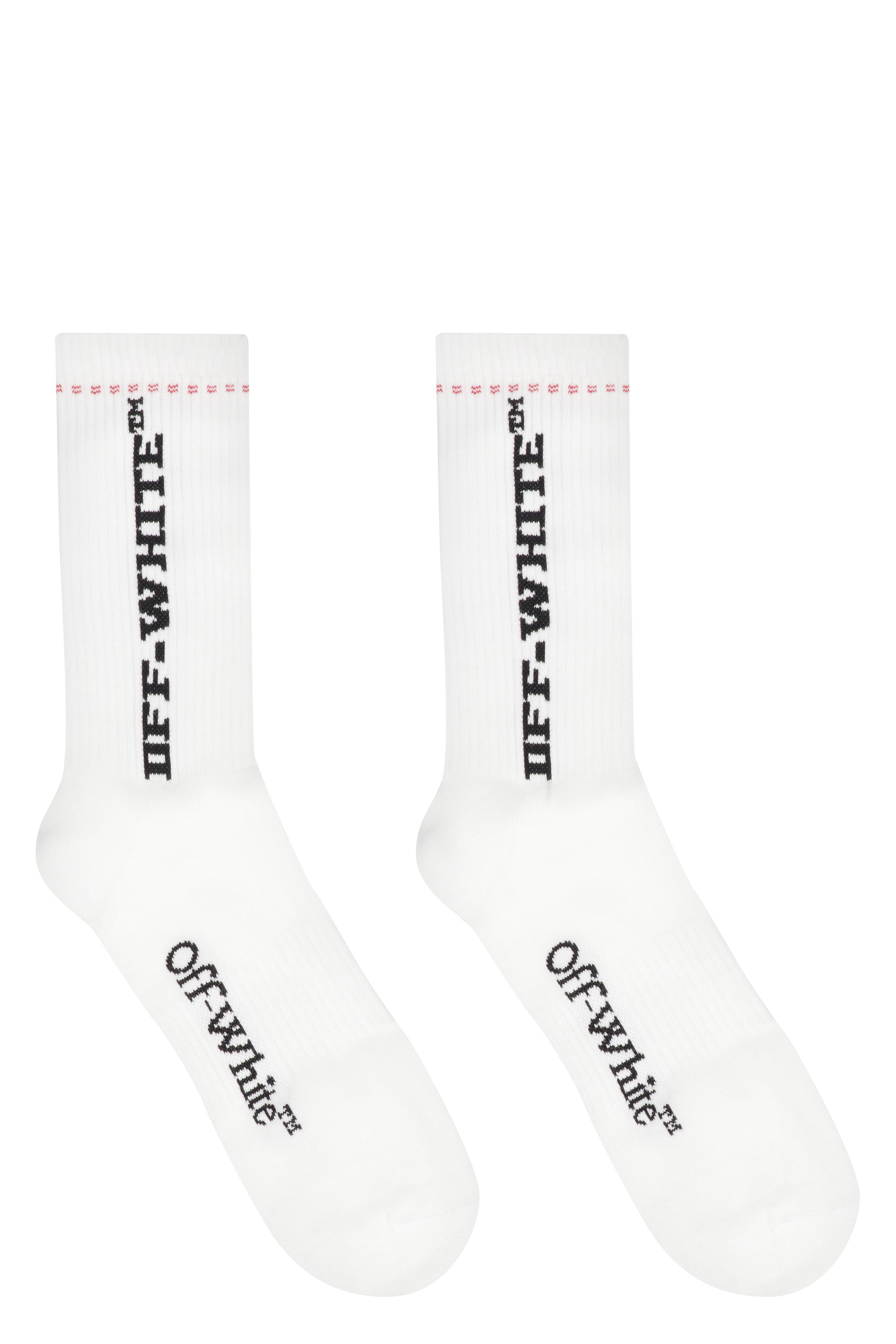 Cotton socks with logo