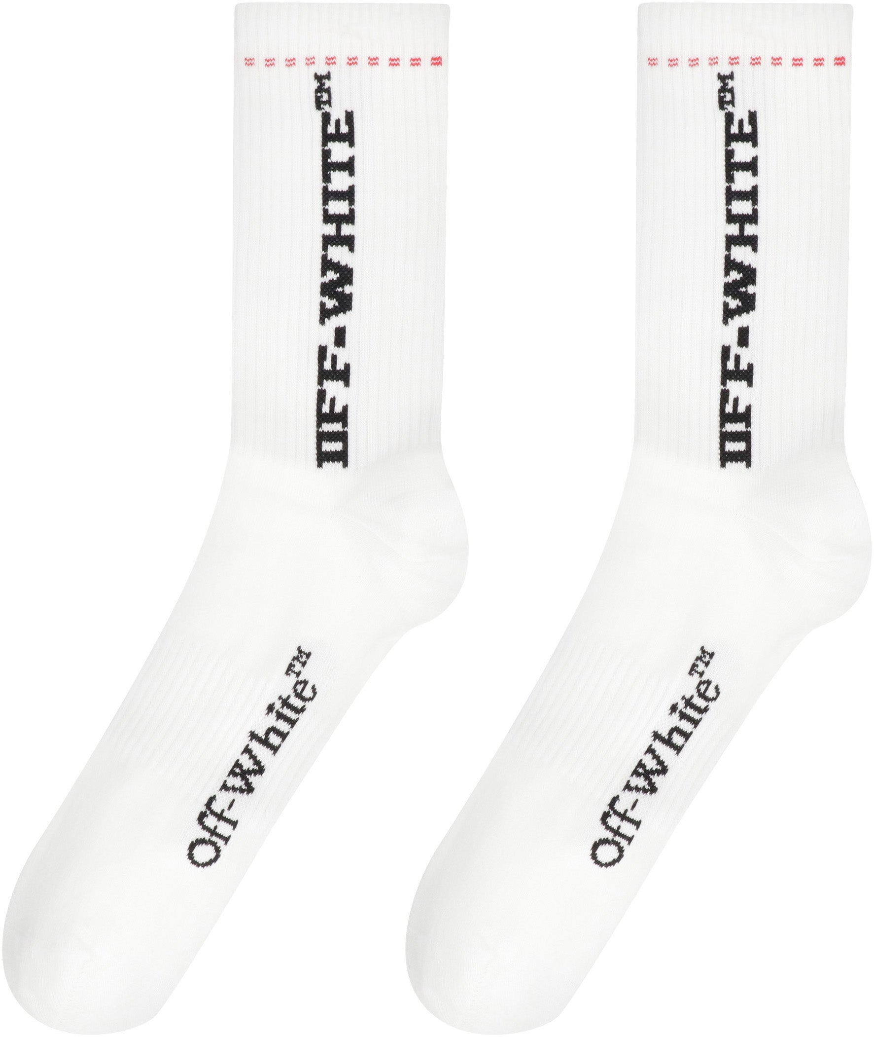 Cotton socks with logo