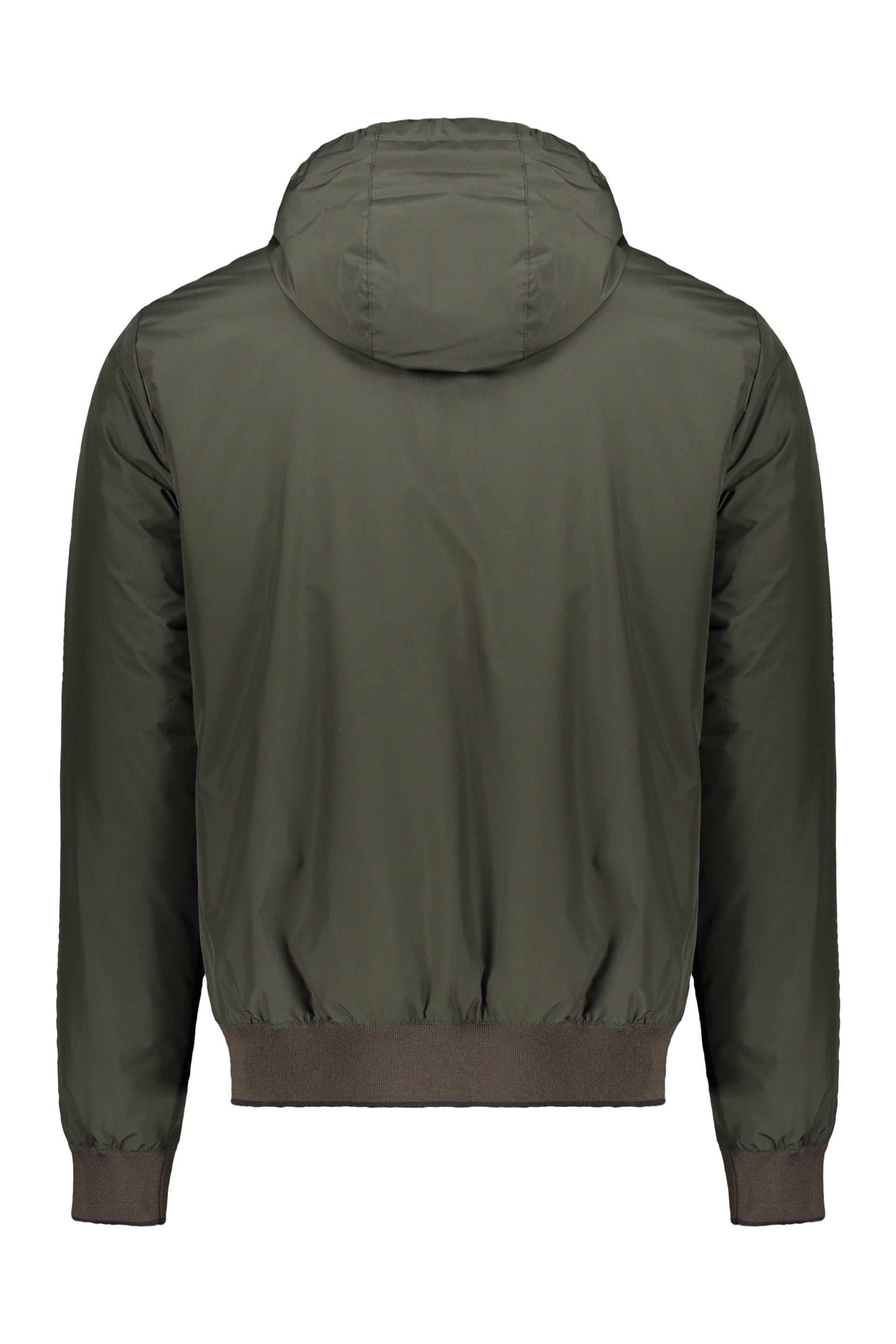 Oniro-Stp hooded padded bomber jacket