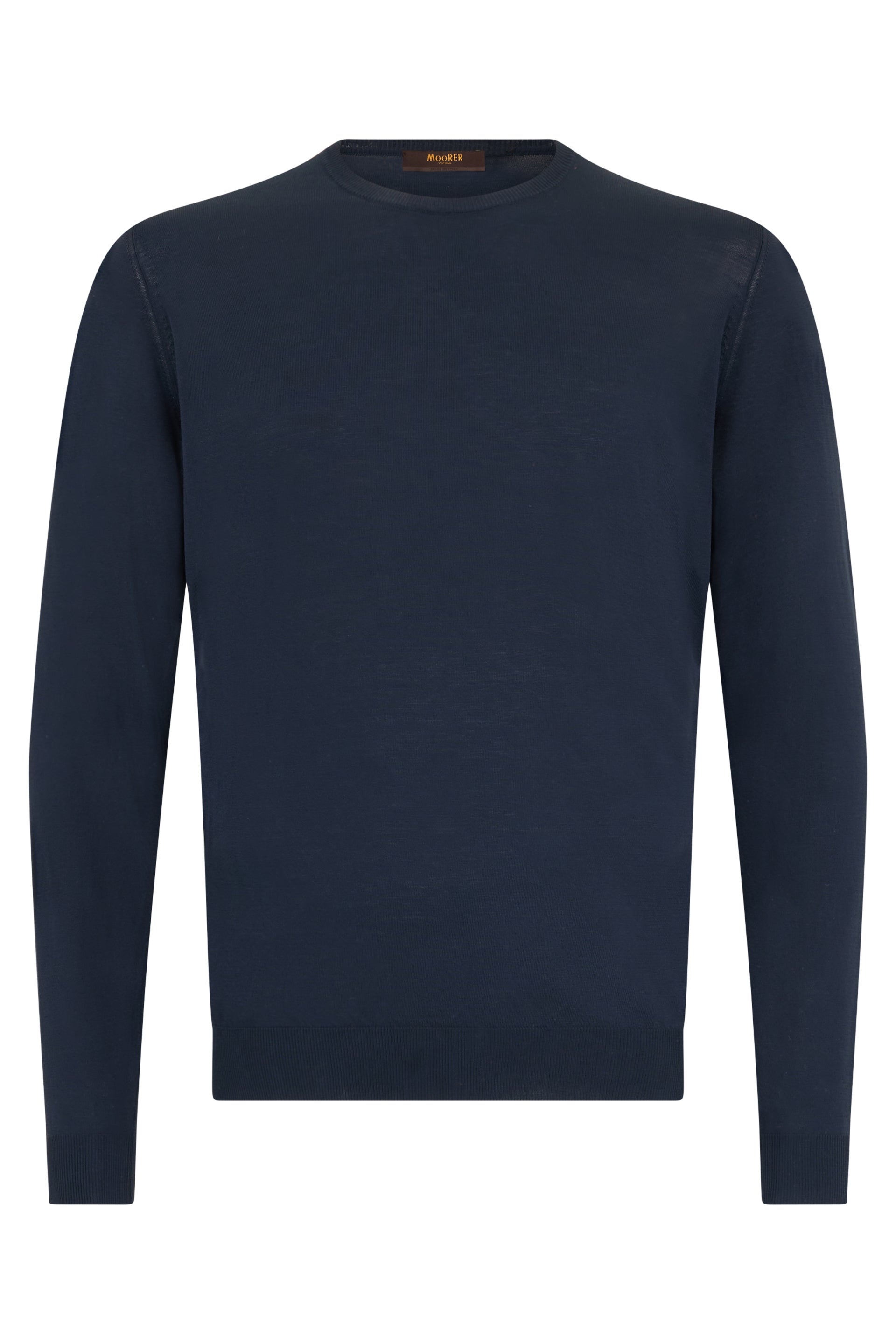 Dark Blue Elegant Long Sleeve Sweater