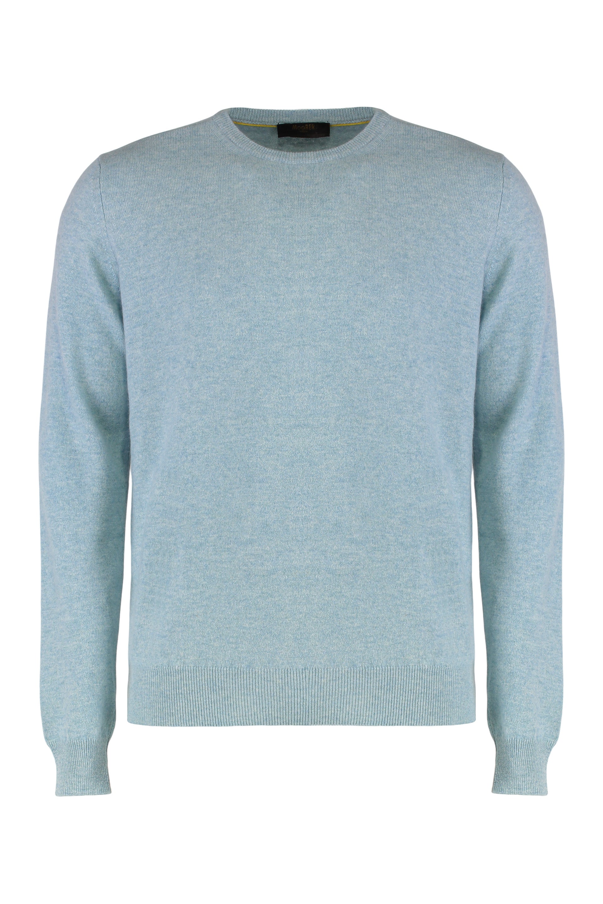 Crew neck sweater in cashmere