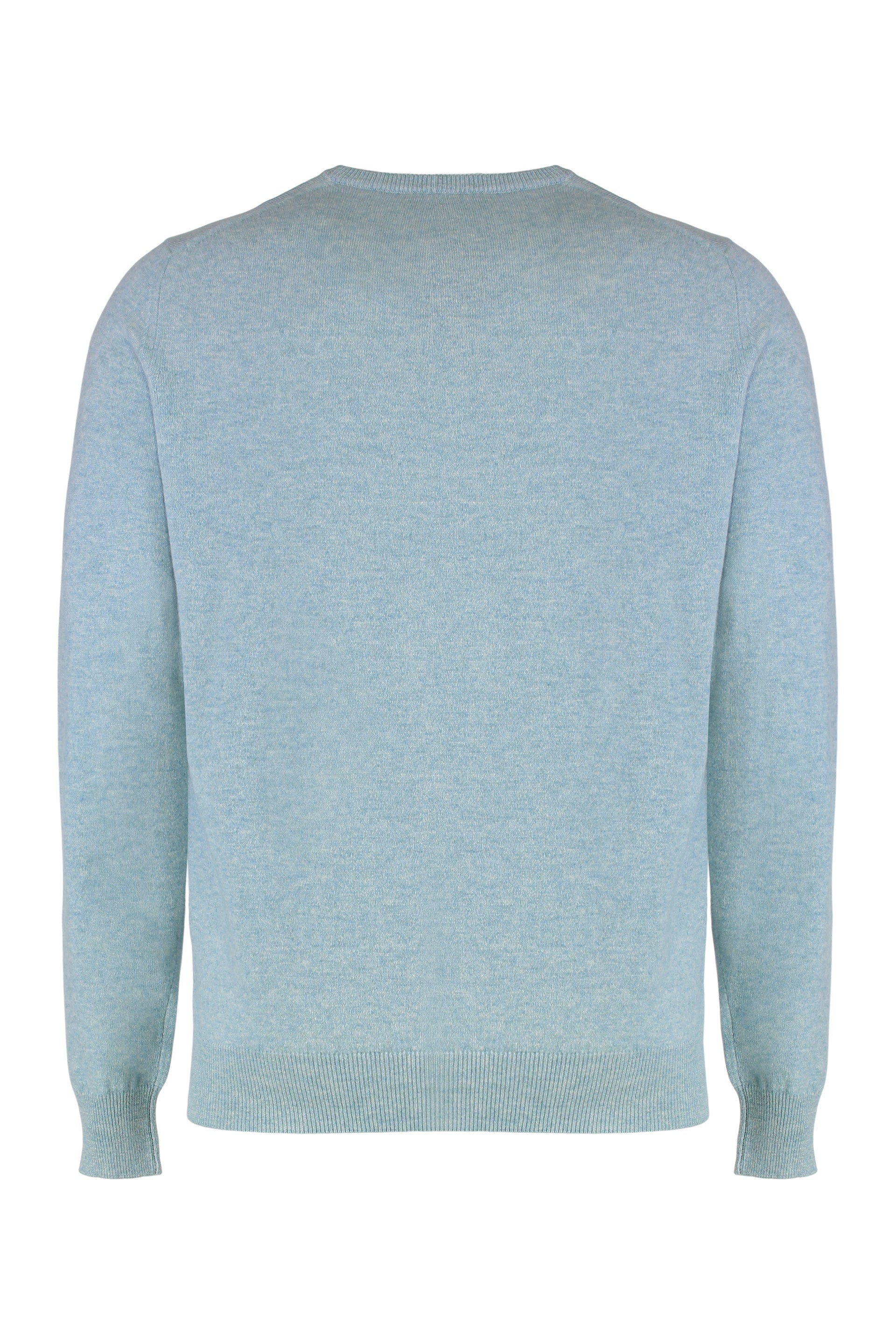 Crew neck sweater in cashmere