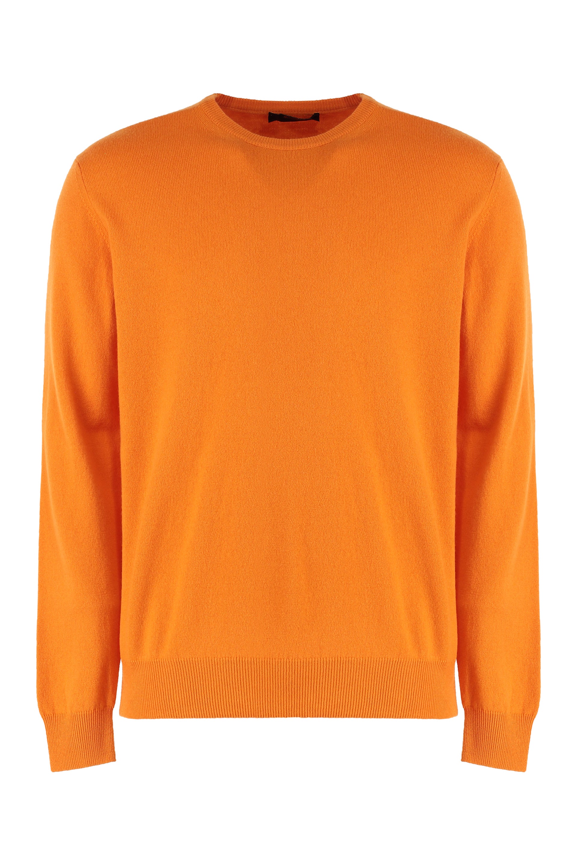 Crew-neck cashmere sweater