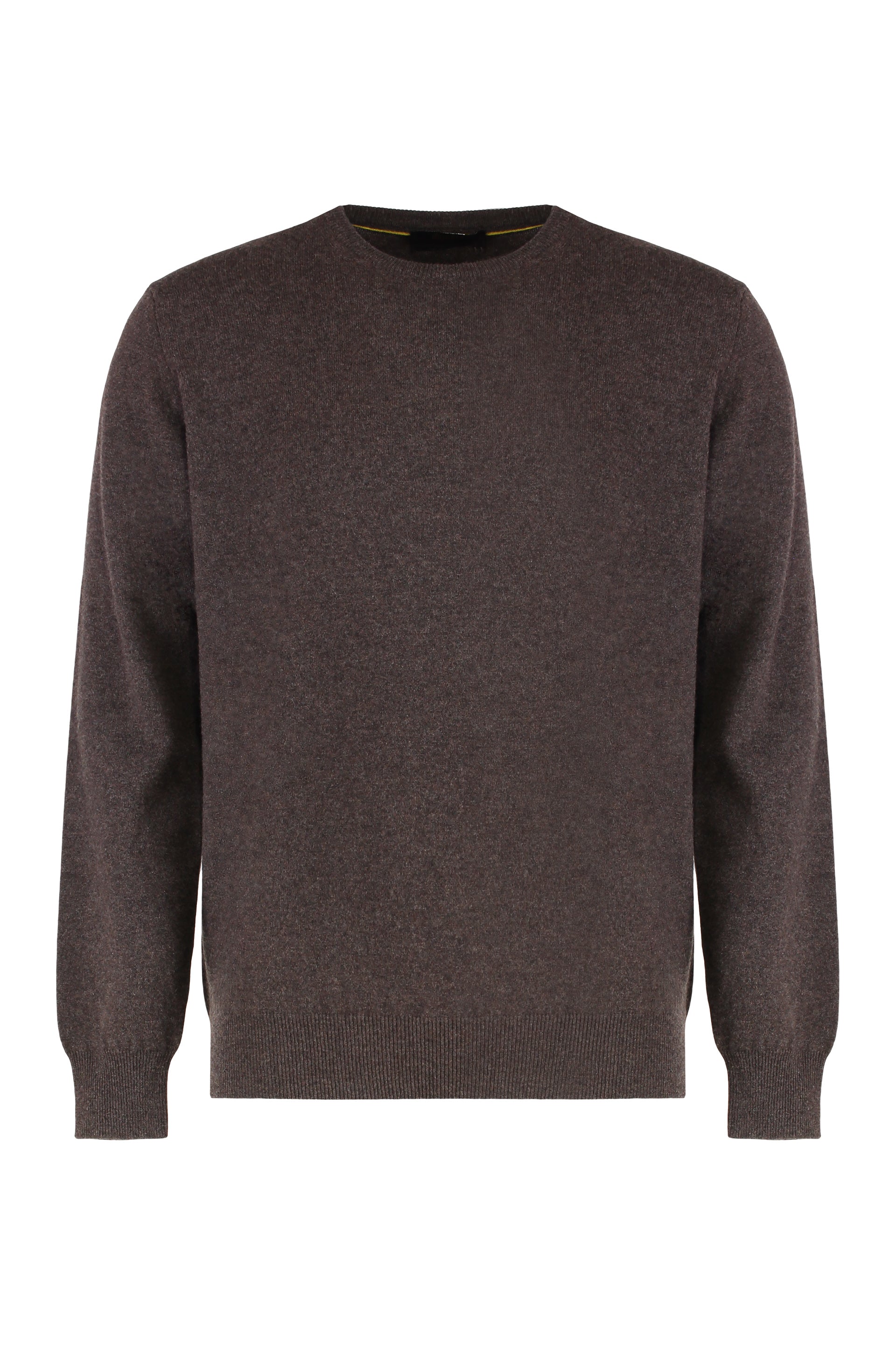 Crew neck sweater in cashmere