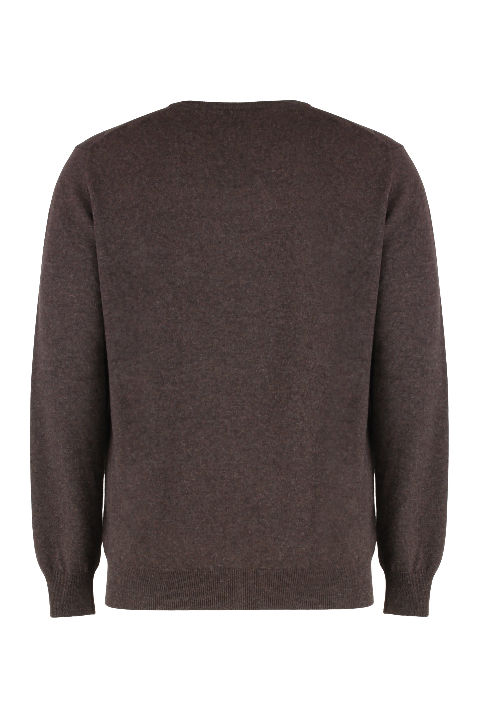 Crew neck sweater in cashmere