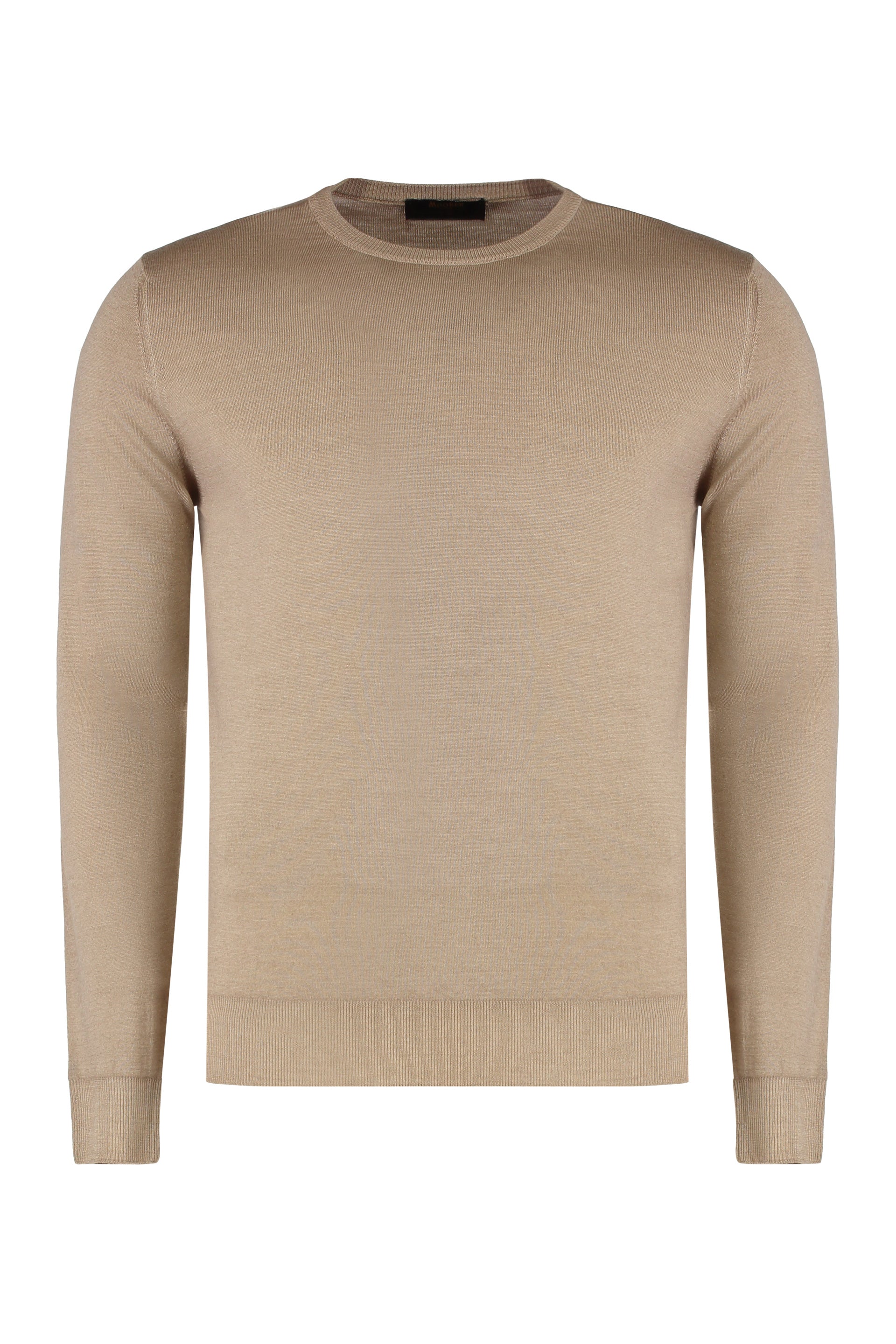 Crew neck sweater in cotton