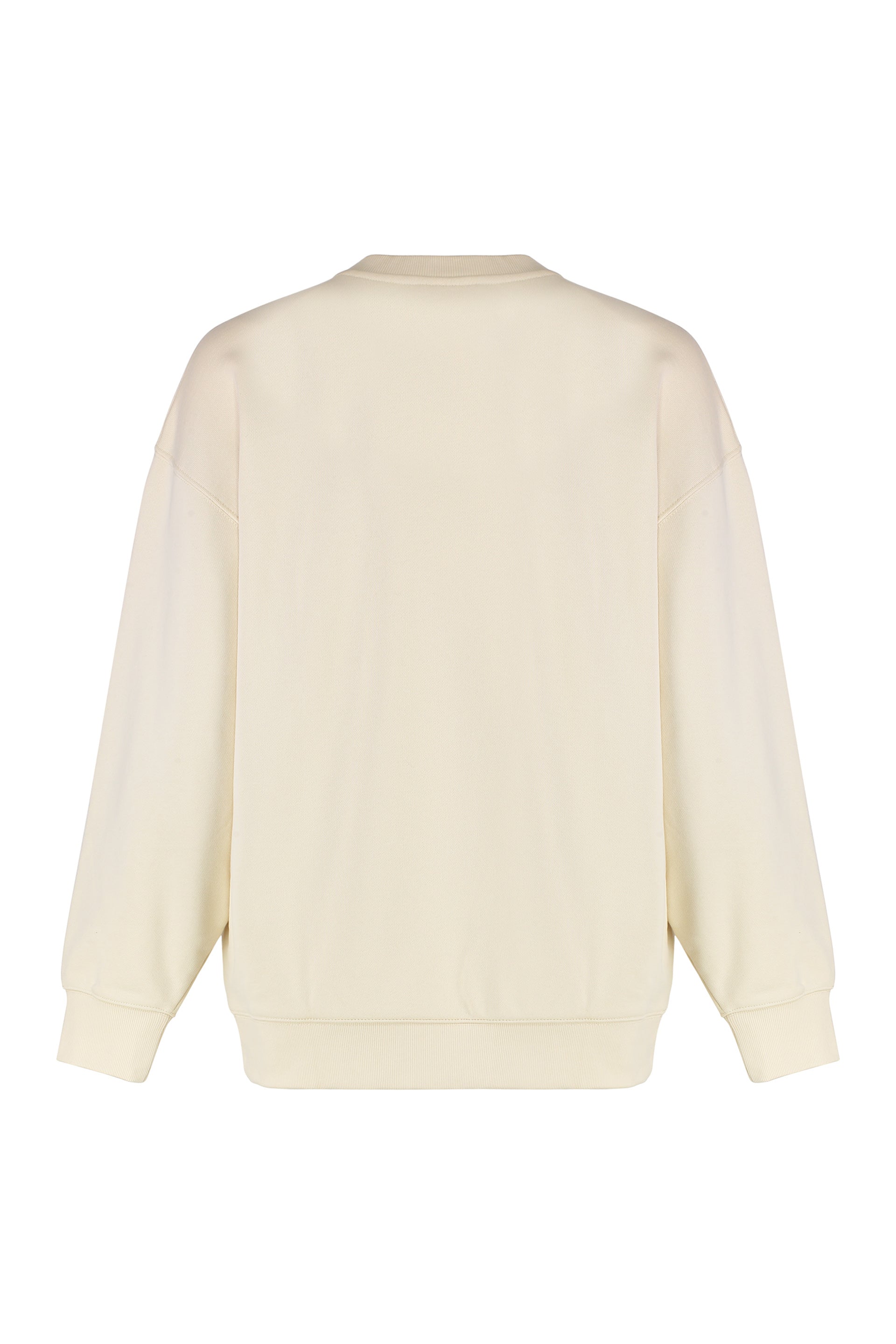 Cotton crew-neck sweatshirt