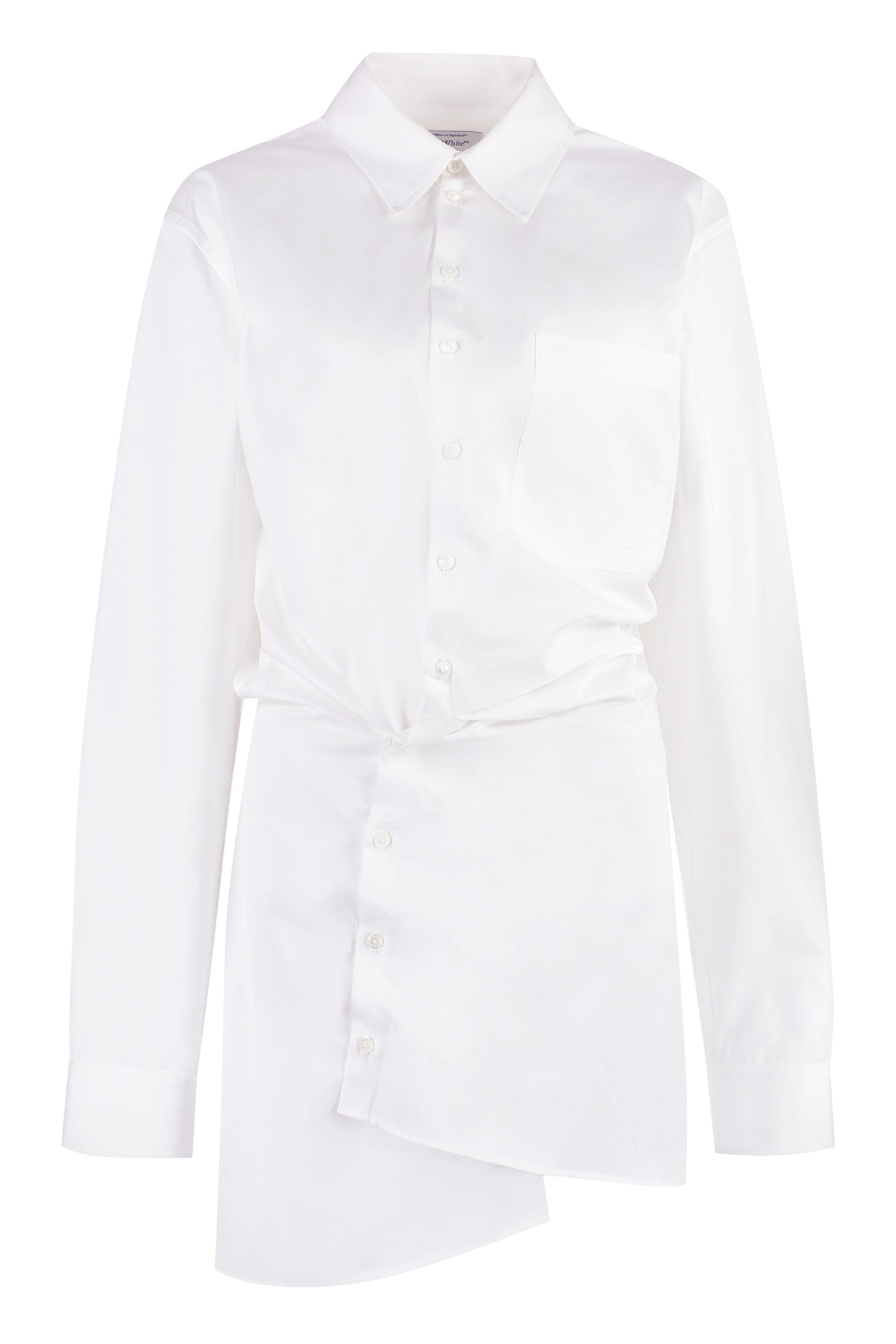 Cotton shirtdress