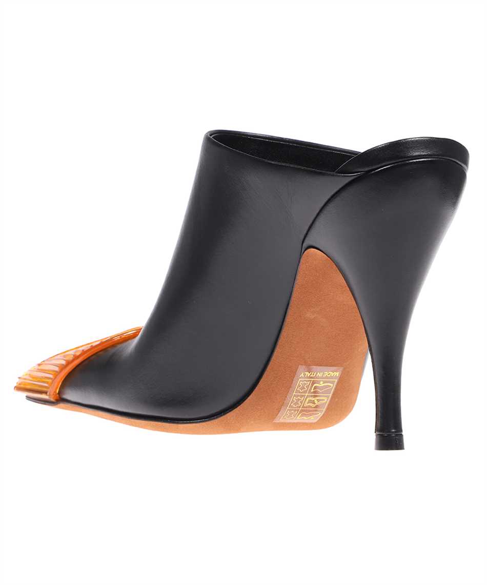 Leather mules