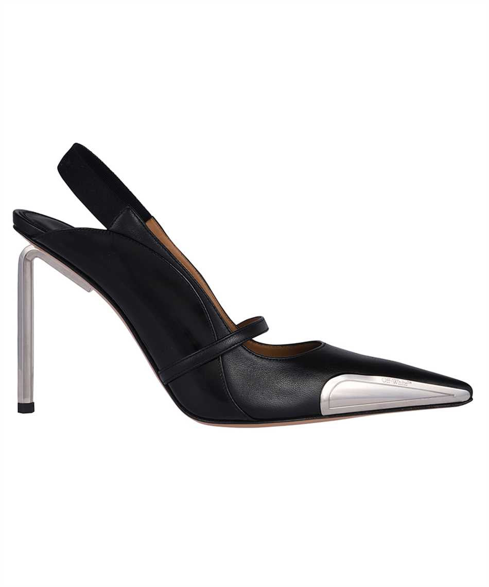 Pointy-toe slingbacks