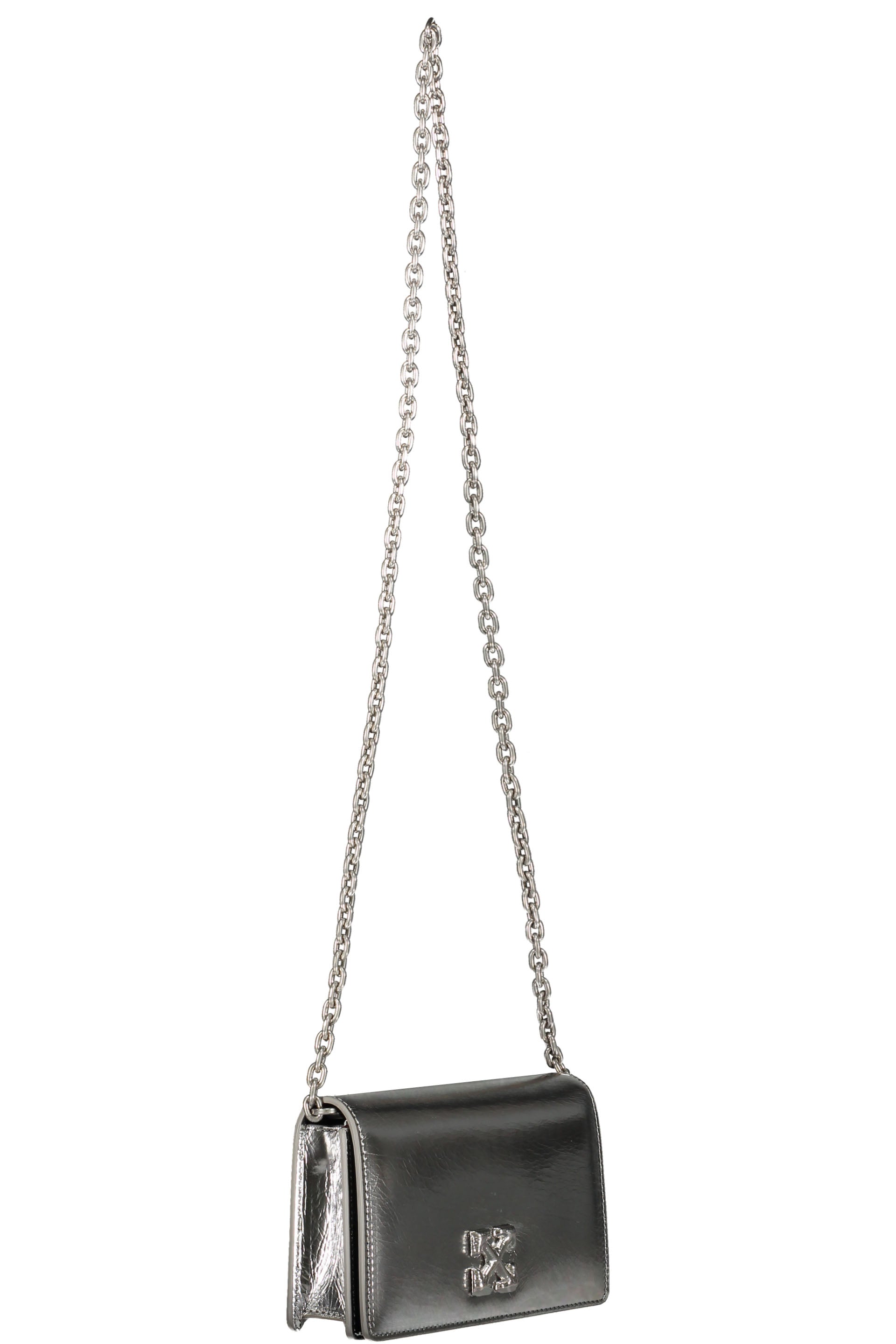 Jitney leather crossbody bag