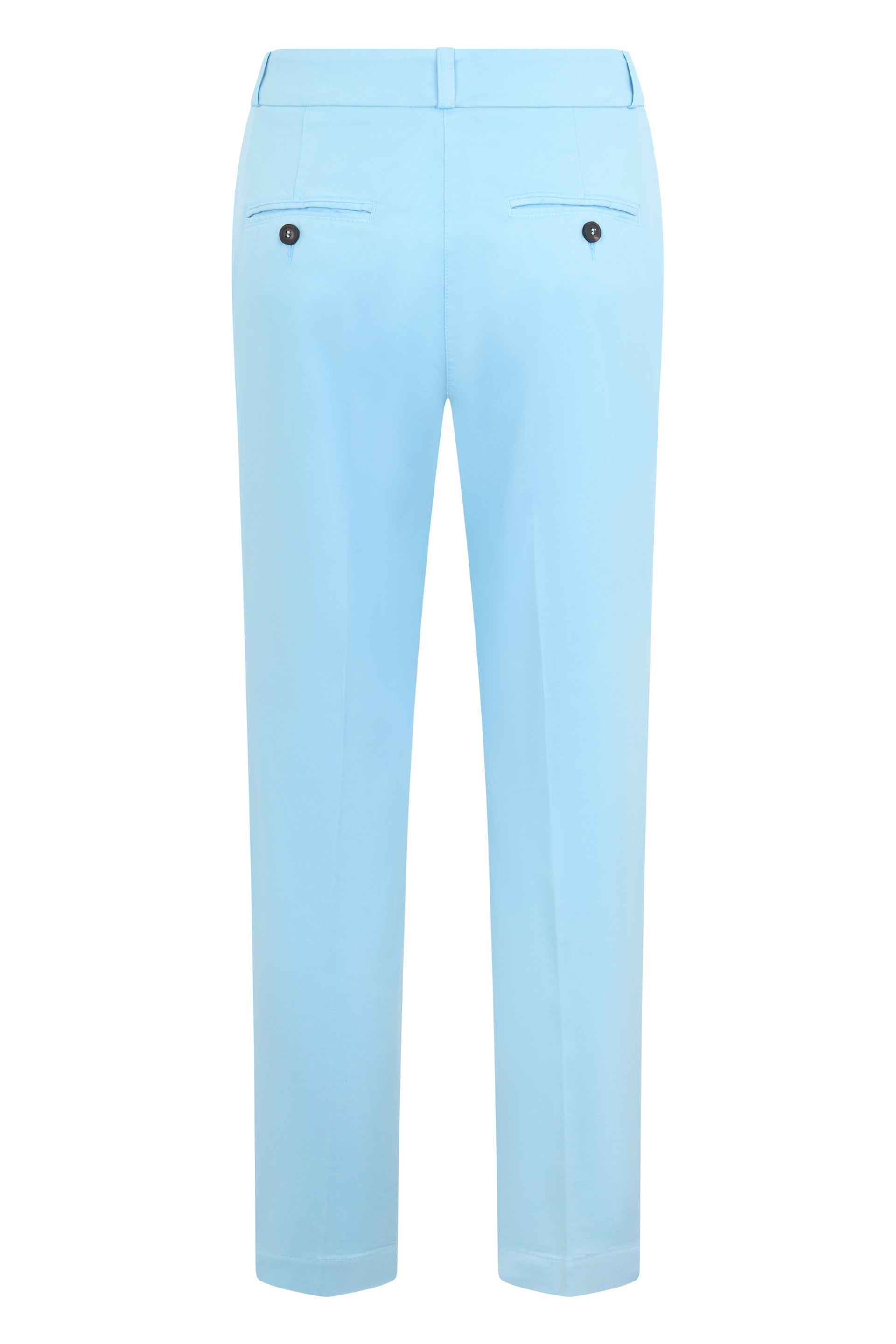 Blue pants with a minimal and versatile design.
