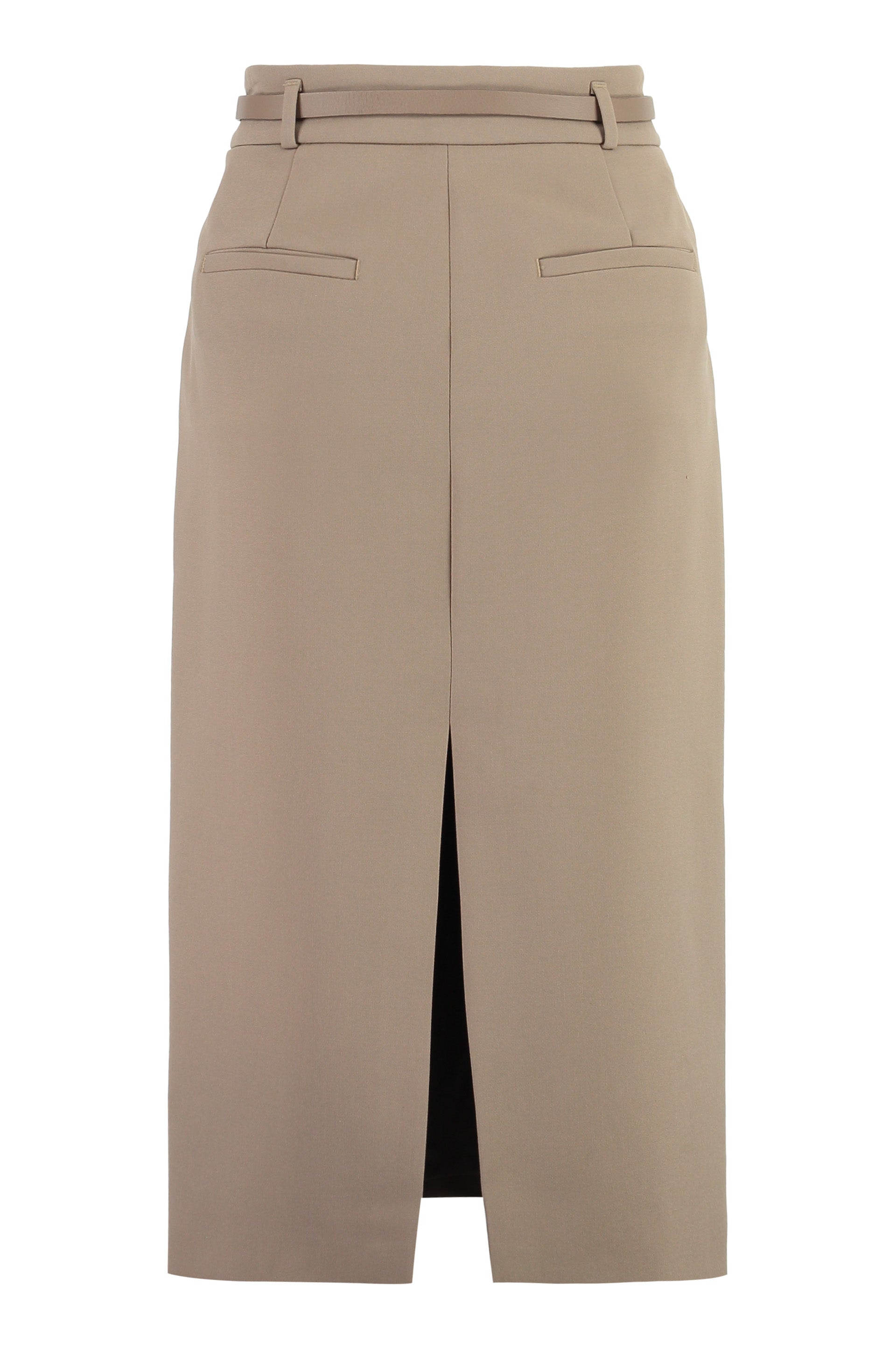 Stretch Pencil Skirt